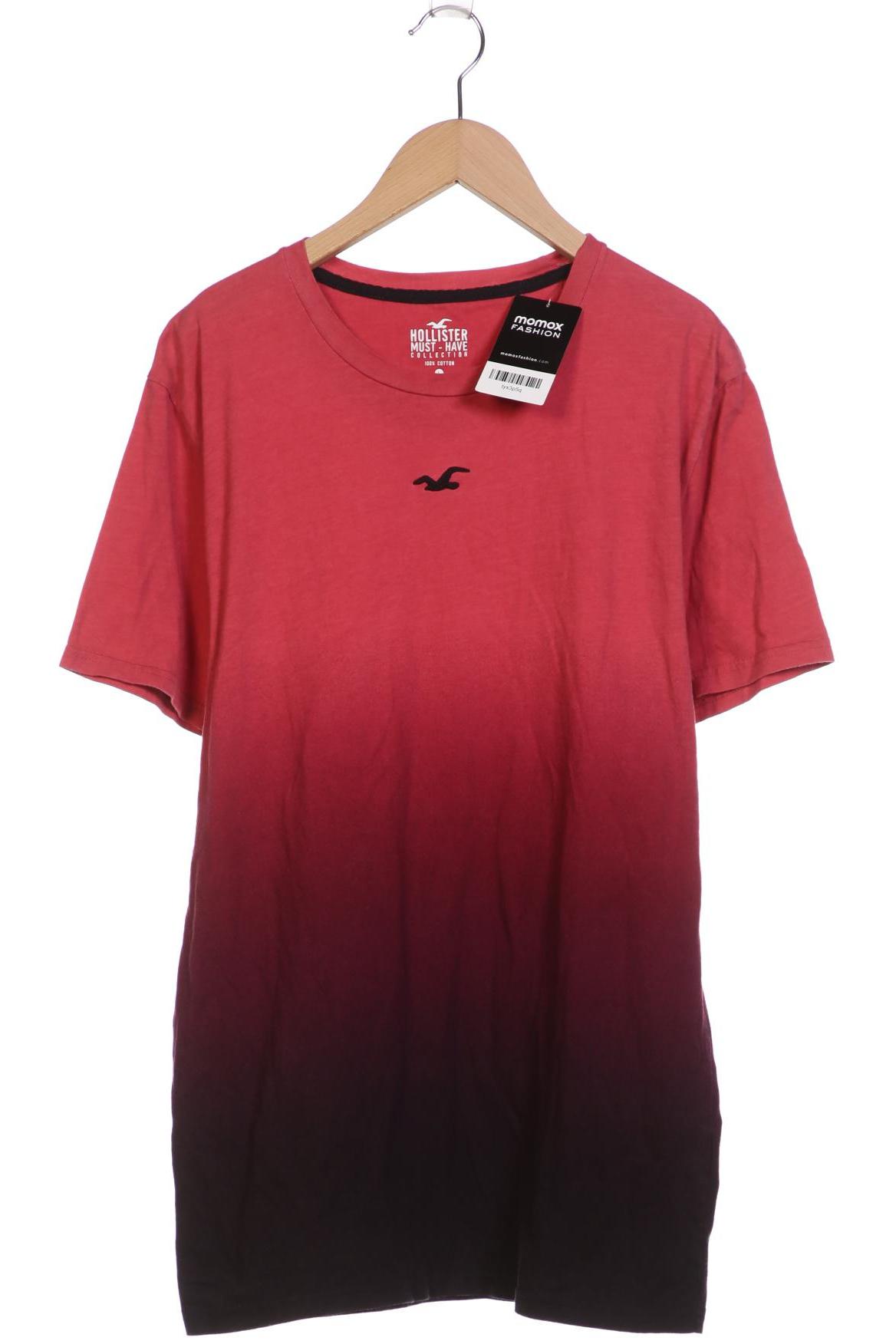 

Hollister Herren T-Shirt, bordeaux, Gr. 52