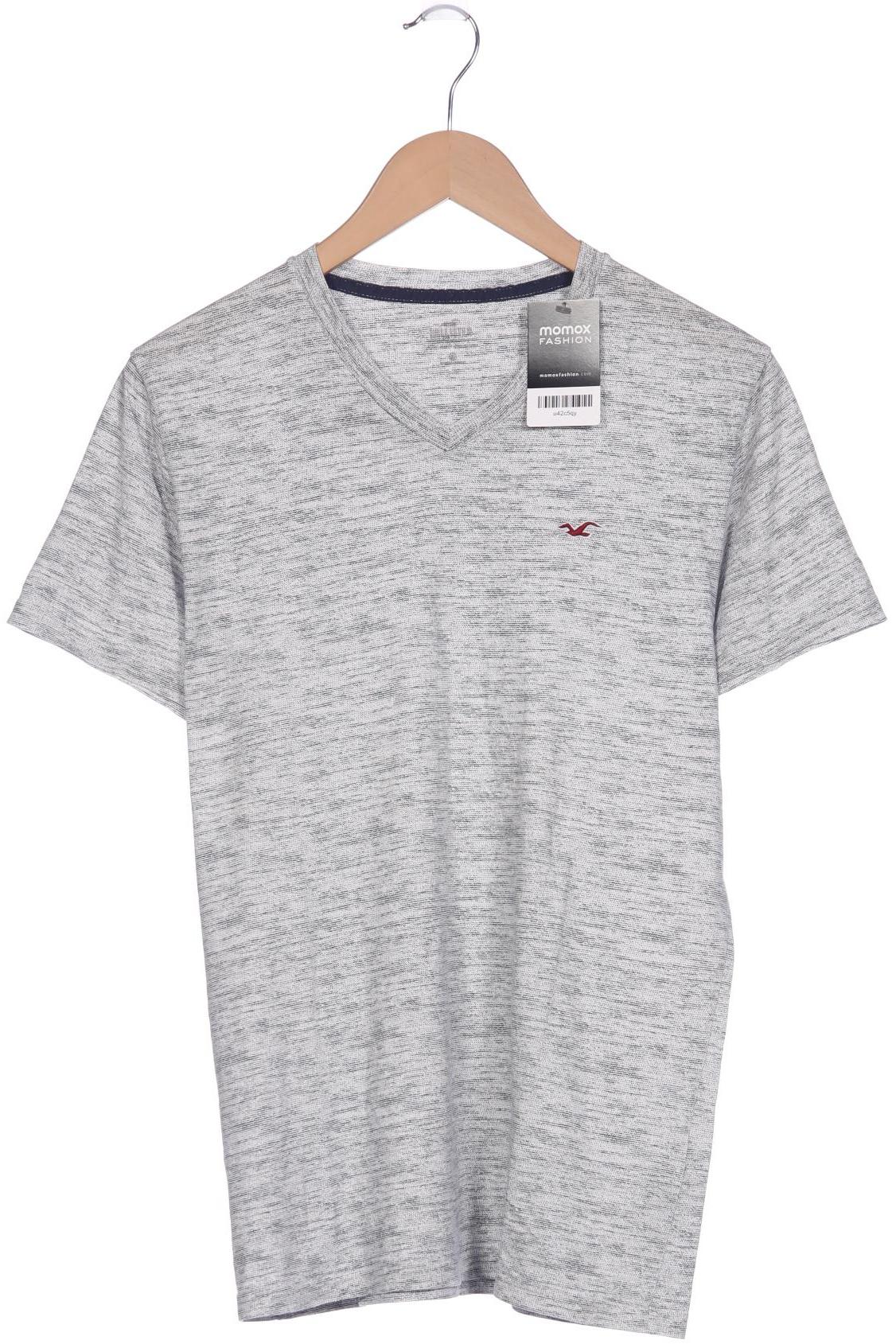 

Hollister Herren T-Shirt, grau, Gr. 48