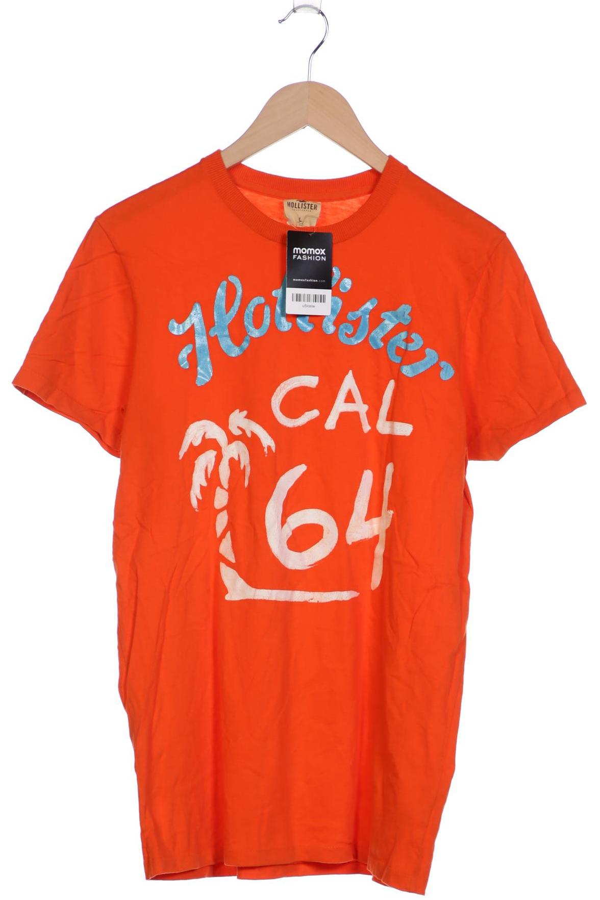 

Hollister Herren T-Shirt, orange, Gr. 52