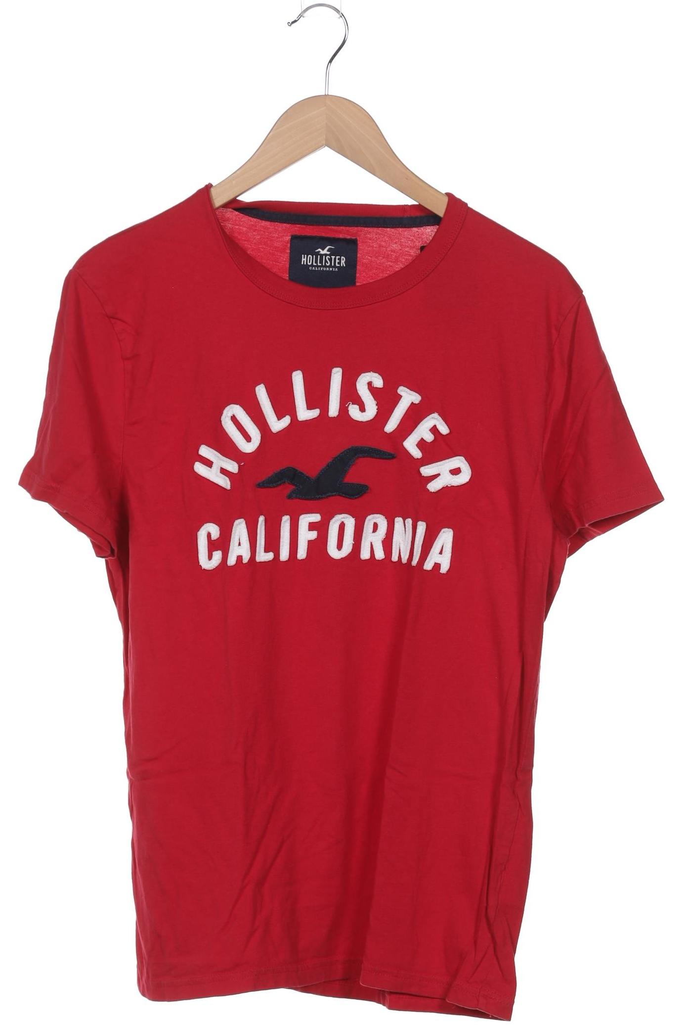 

Hollister Herren T-Shirt, rot, Gr. 52