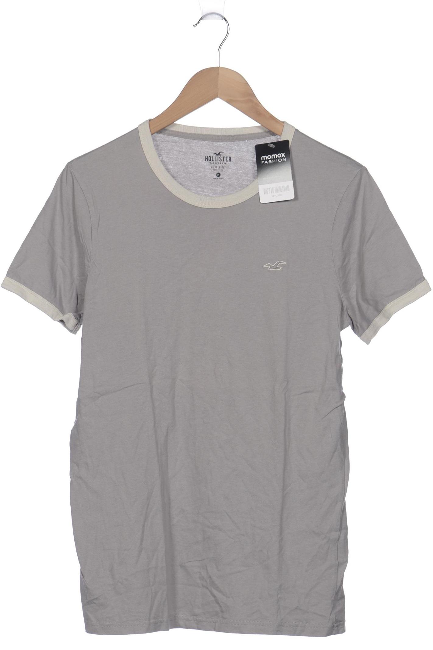 

Hollister Herren T-Shirt, grau, Gr. 48