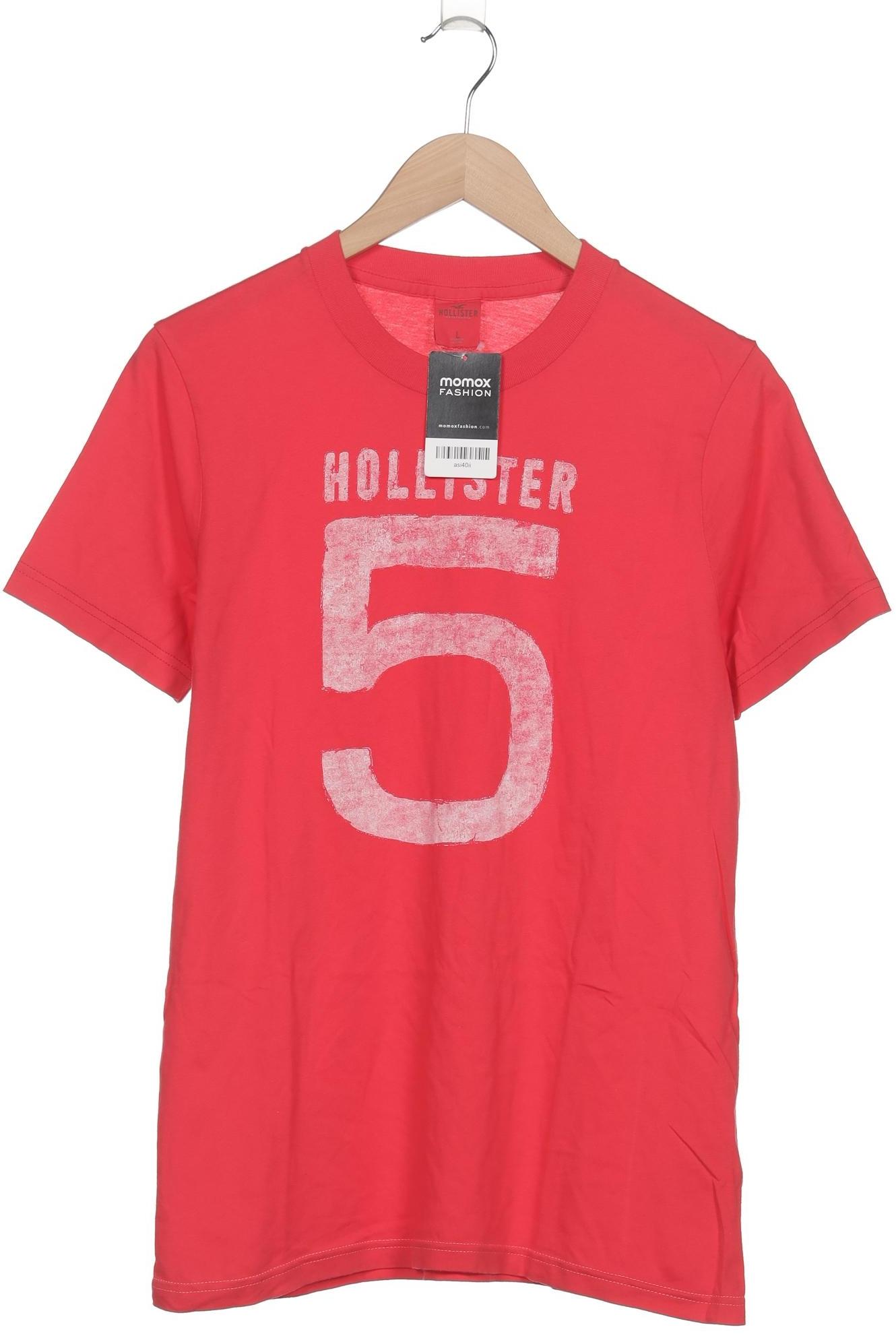 

Hollister Herren T-Shirt, rot, Gr. 52