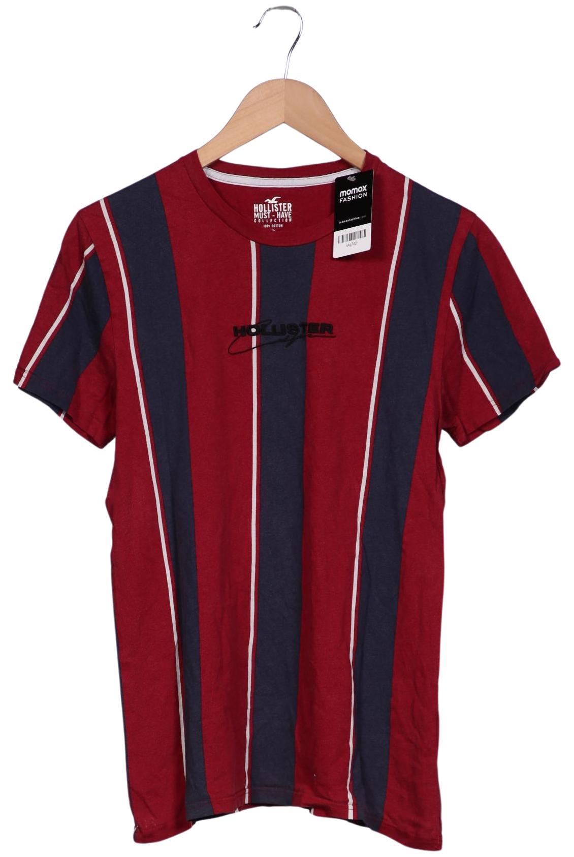 

Hollister Herren T-Shirt, bordeaux, Gr. 48