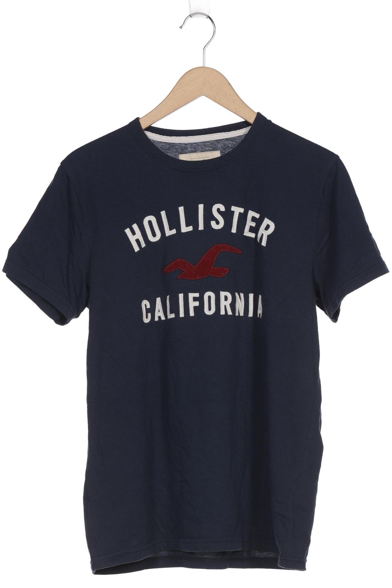 

Hollister Herren T-Shirt, marineblau