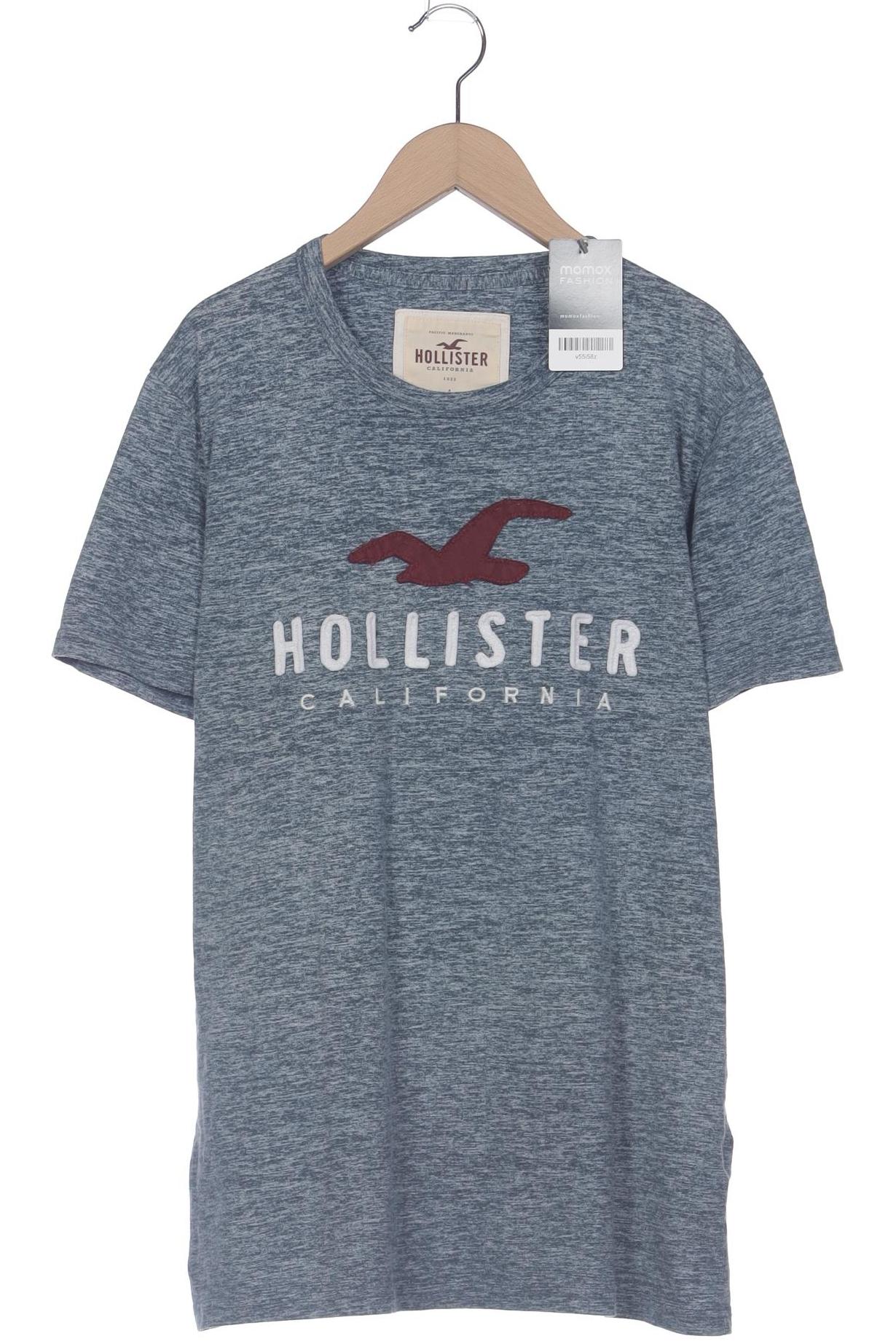 

Hollister Herren T-Shirt, blau, Gr. 52