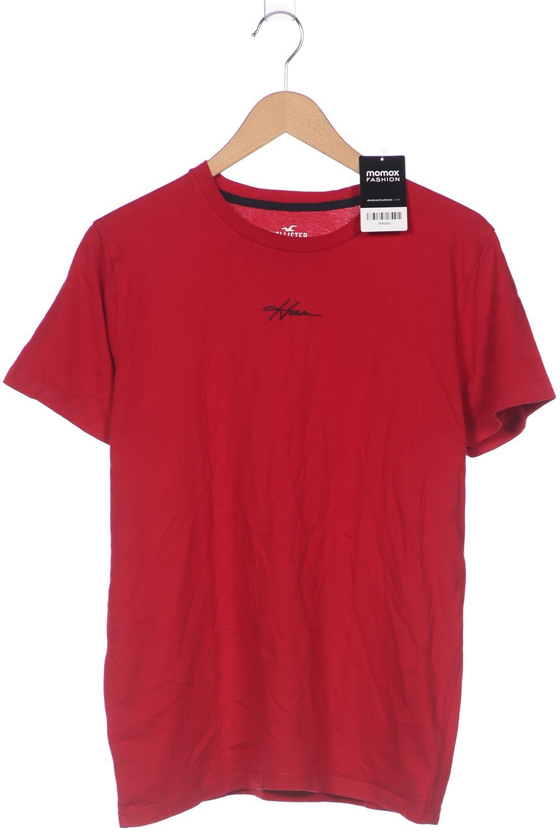 

Hollister Herren T-Shirt, bordeaux, Gr. 48