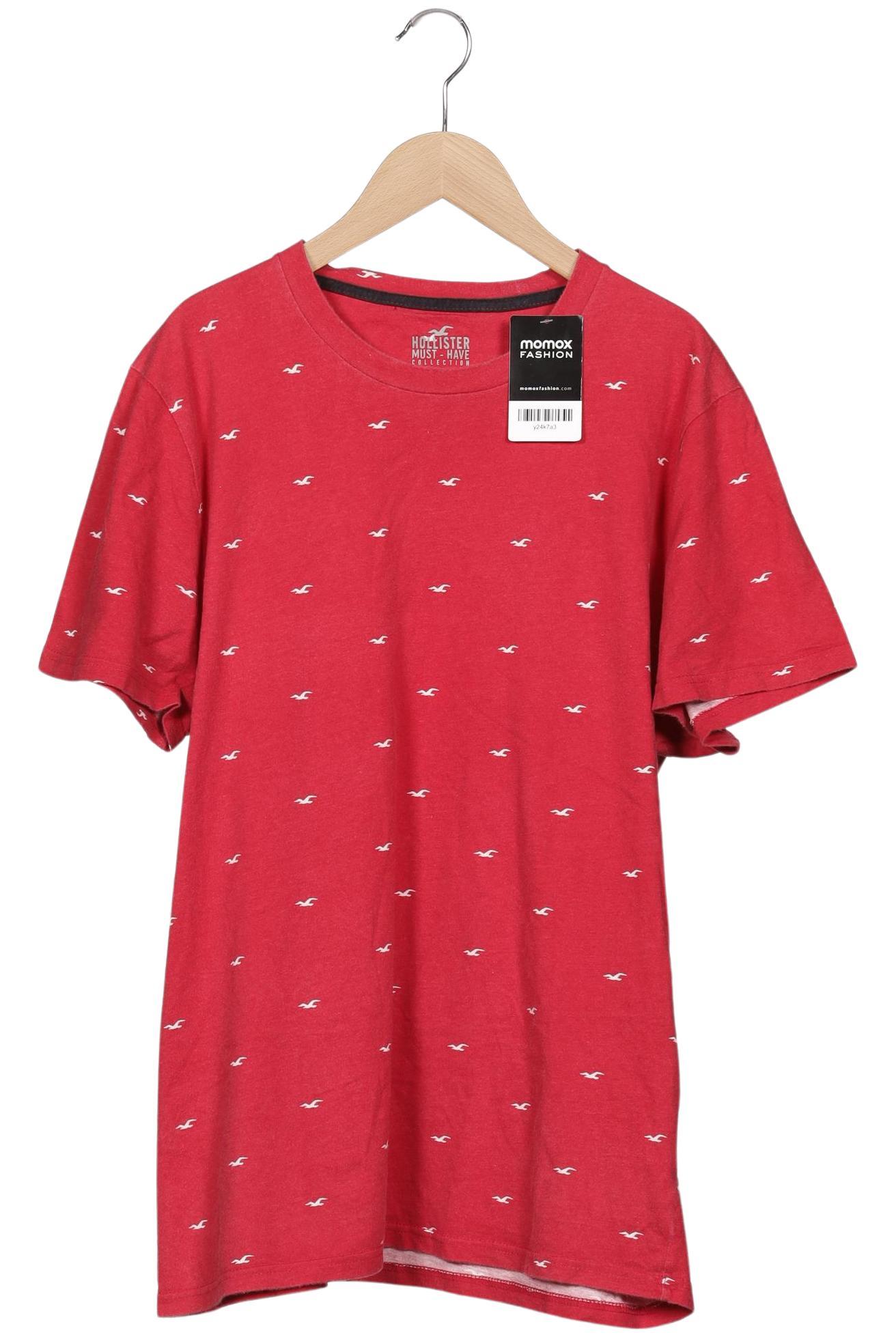 

Hollister Herren T-Shirt, rot, Gr. 52