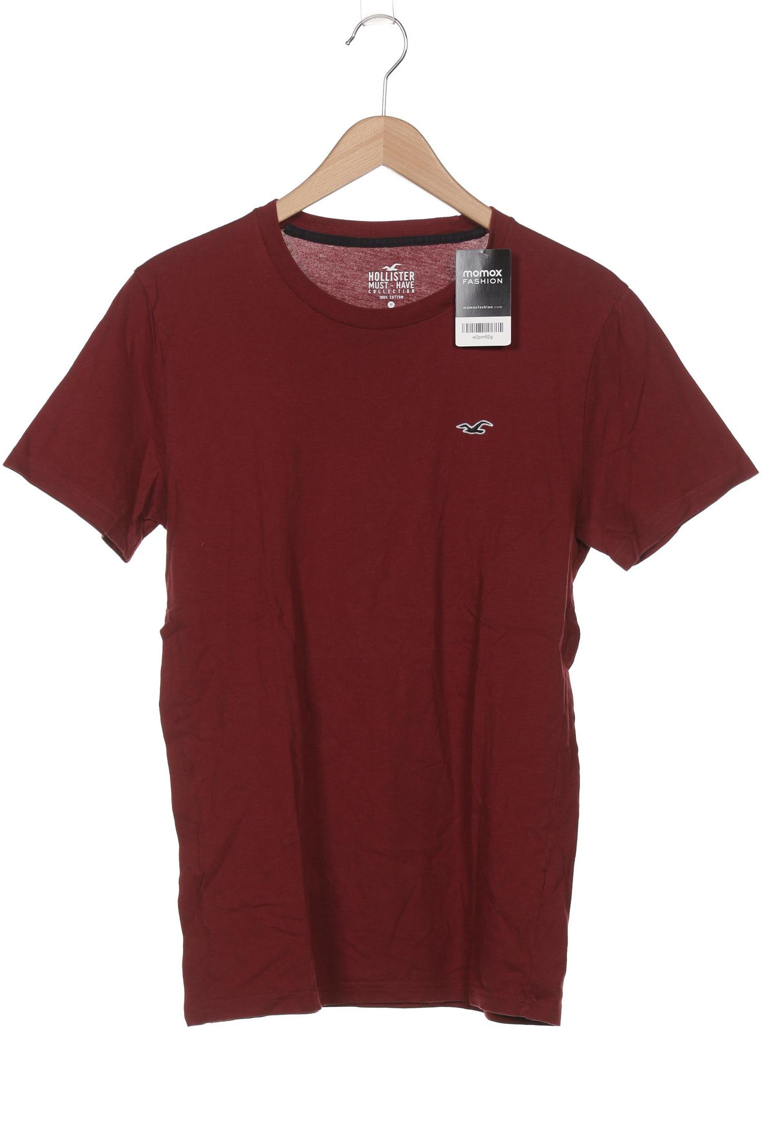 

Hollister Herren T-Shirt, bordeaux, Gr. 48
