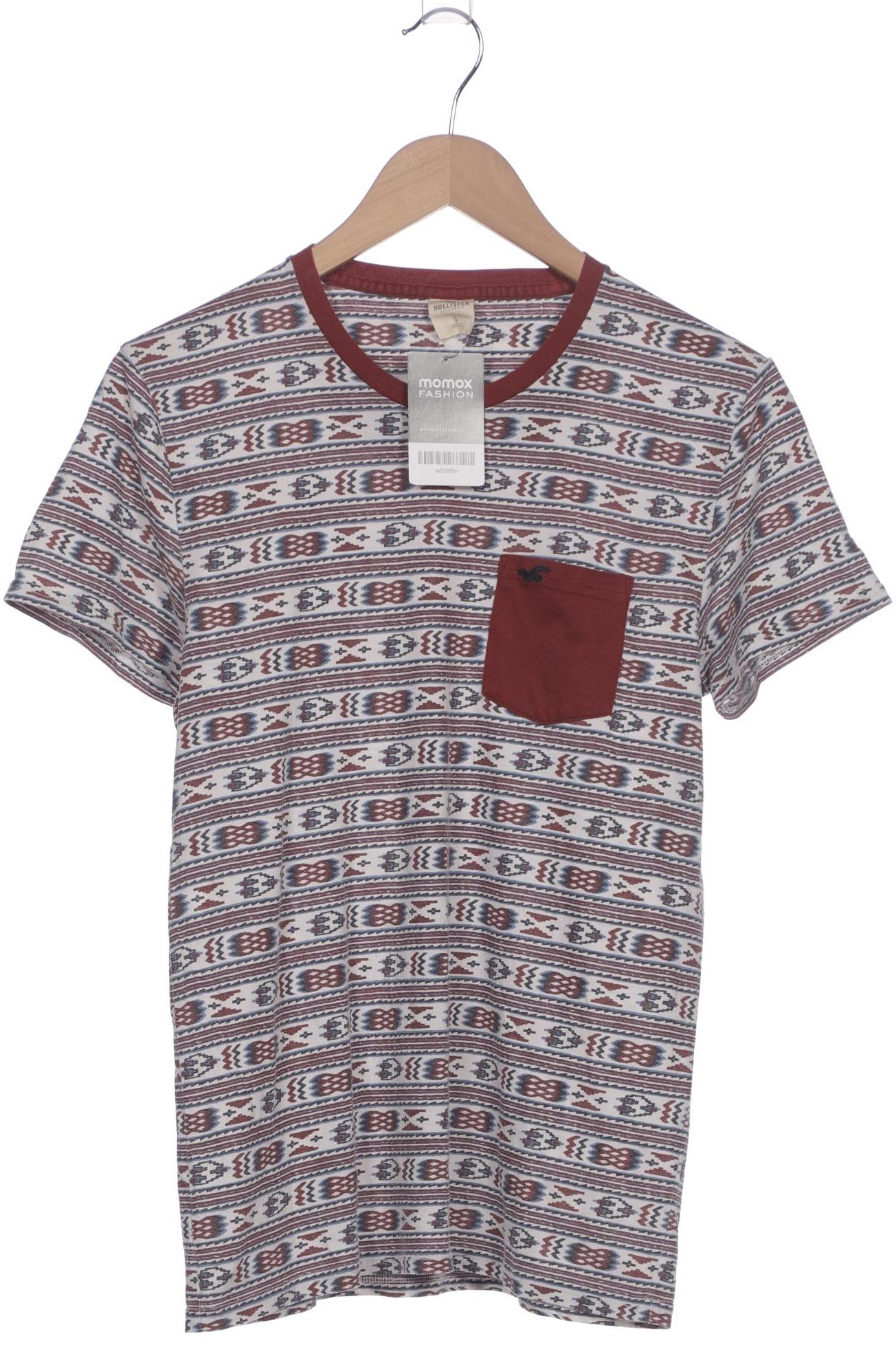 

Hollister Herren T-Shirt, bordeaux, Gr. 46
