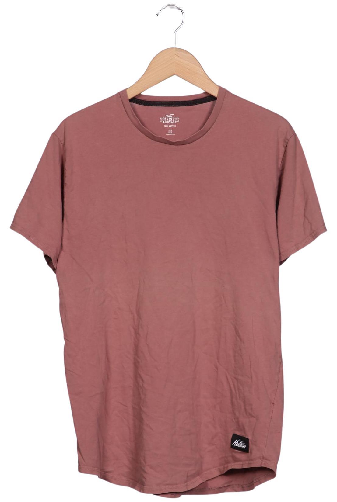 

Hollister Herren T-Shirt, pink, Gr. 52