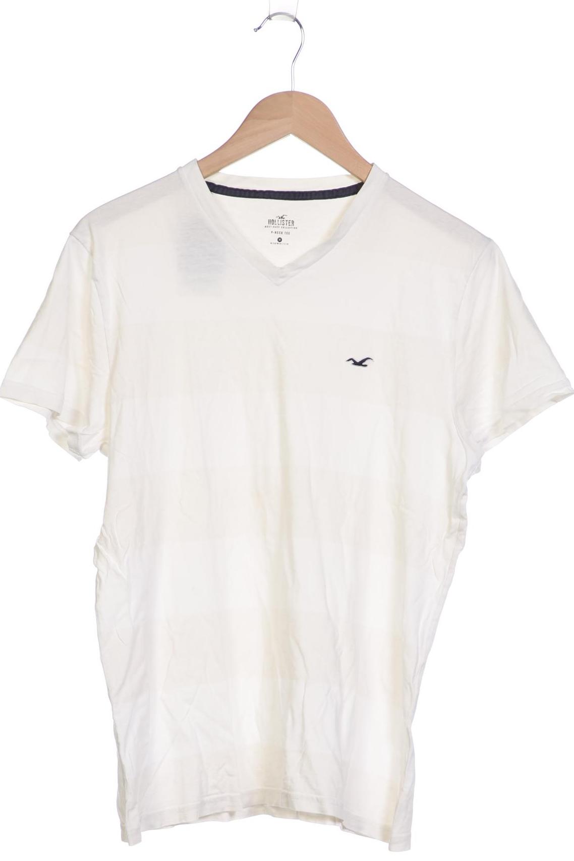 

Hollister Herren T-Shirt, cremeweiß, Gr. 48