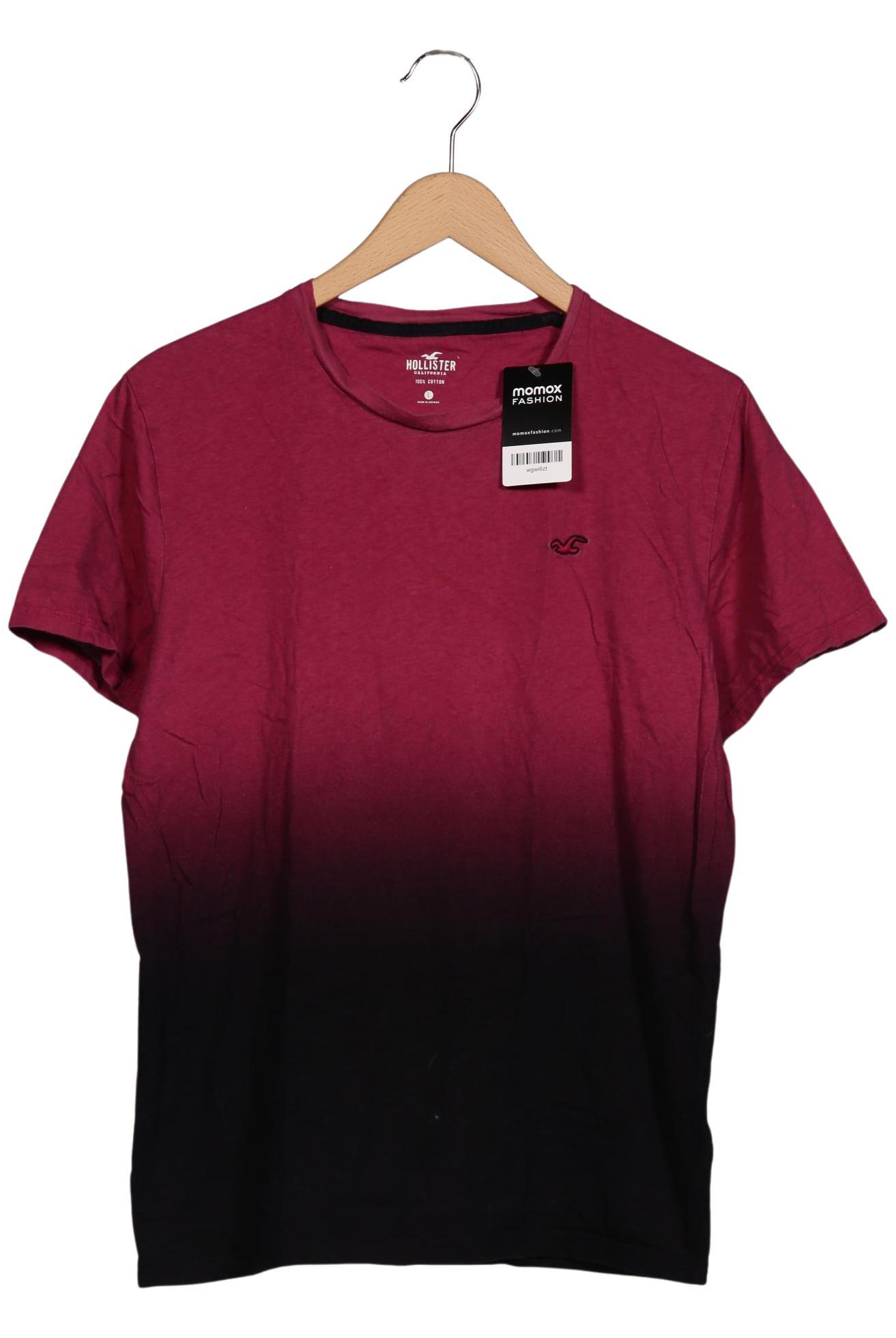 

Hollister Herren T-Shirt, bordeaux, Gr. 52