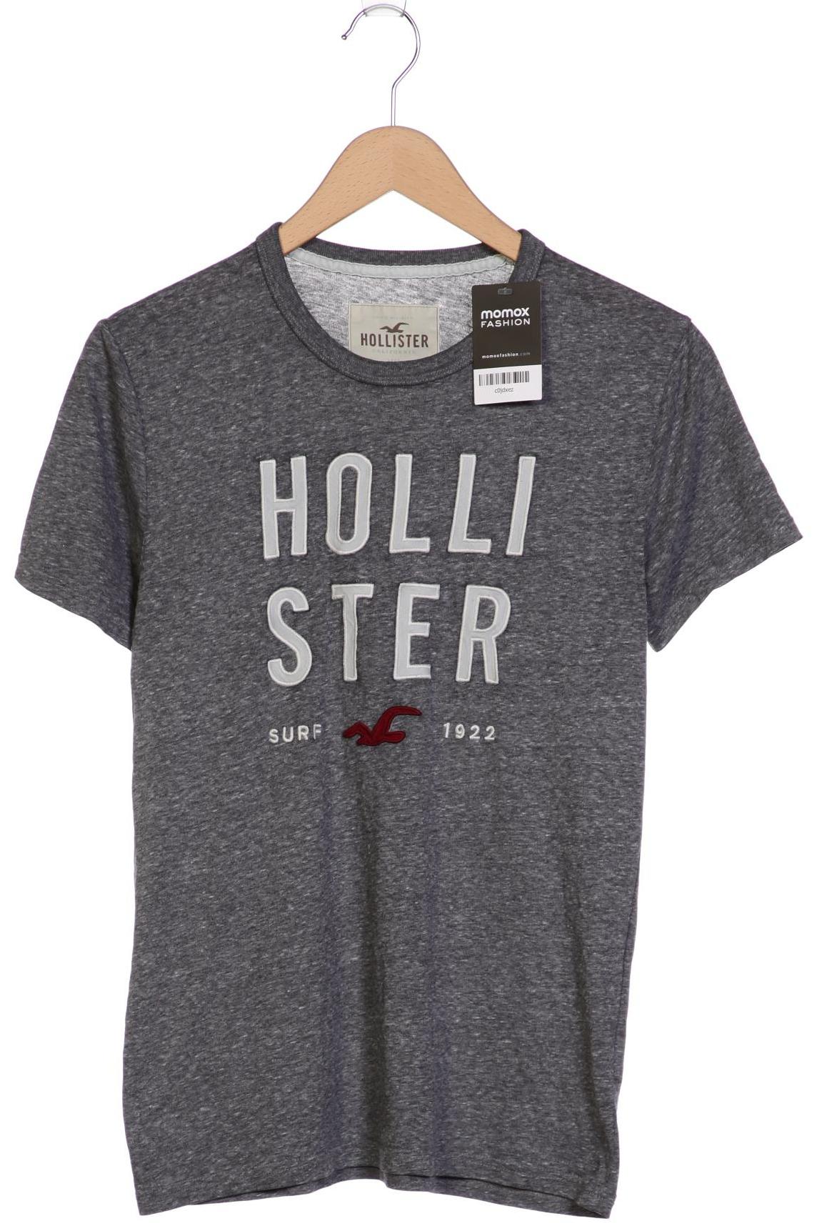 

Hollister Herren T-Shirt, grau, Gr. 46