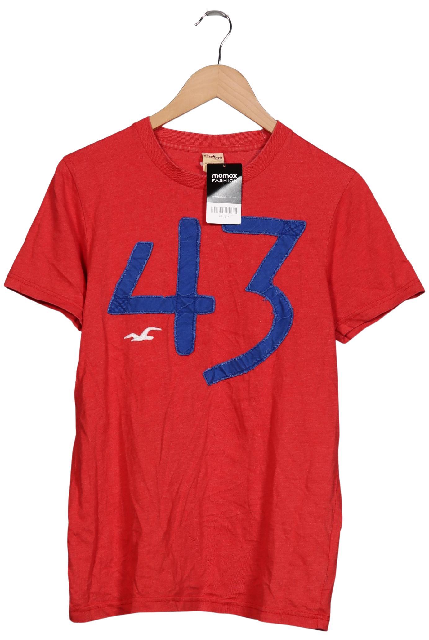 

Hollister Herren T-Shirt, rot, Gr. 52