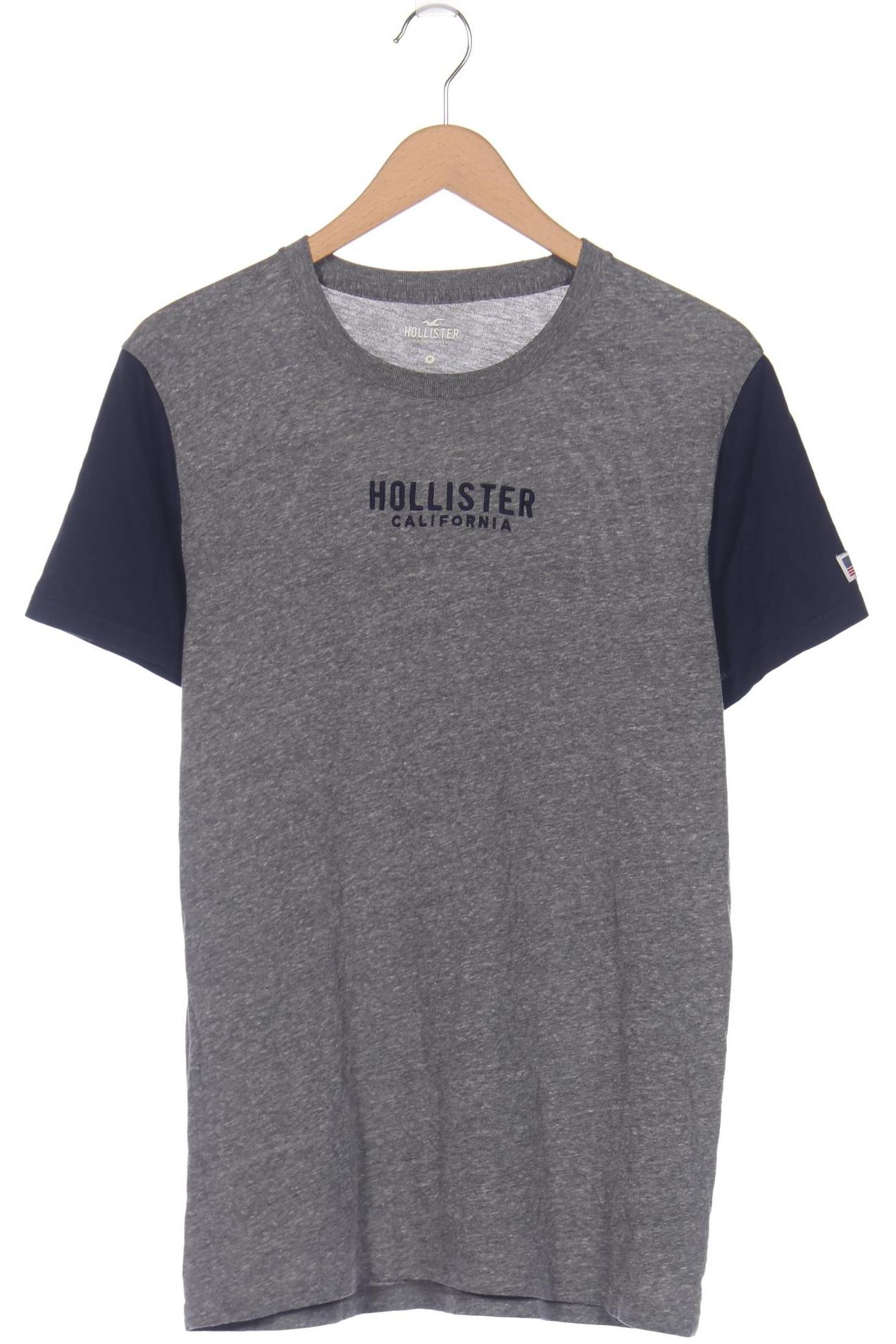

Hollister Herren T-Shirt, grau, Gr. 48