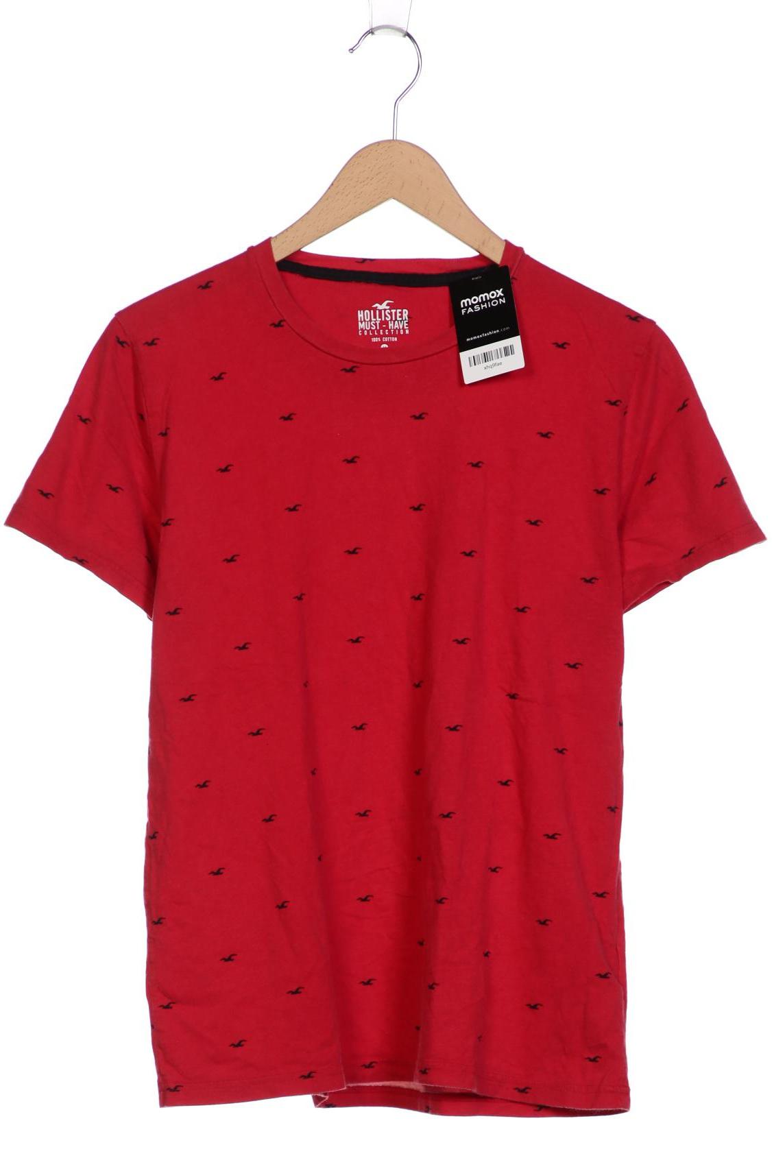 

Hollister Herren T-Shirt, rot, Gr. 48