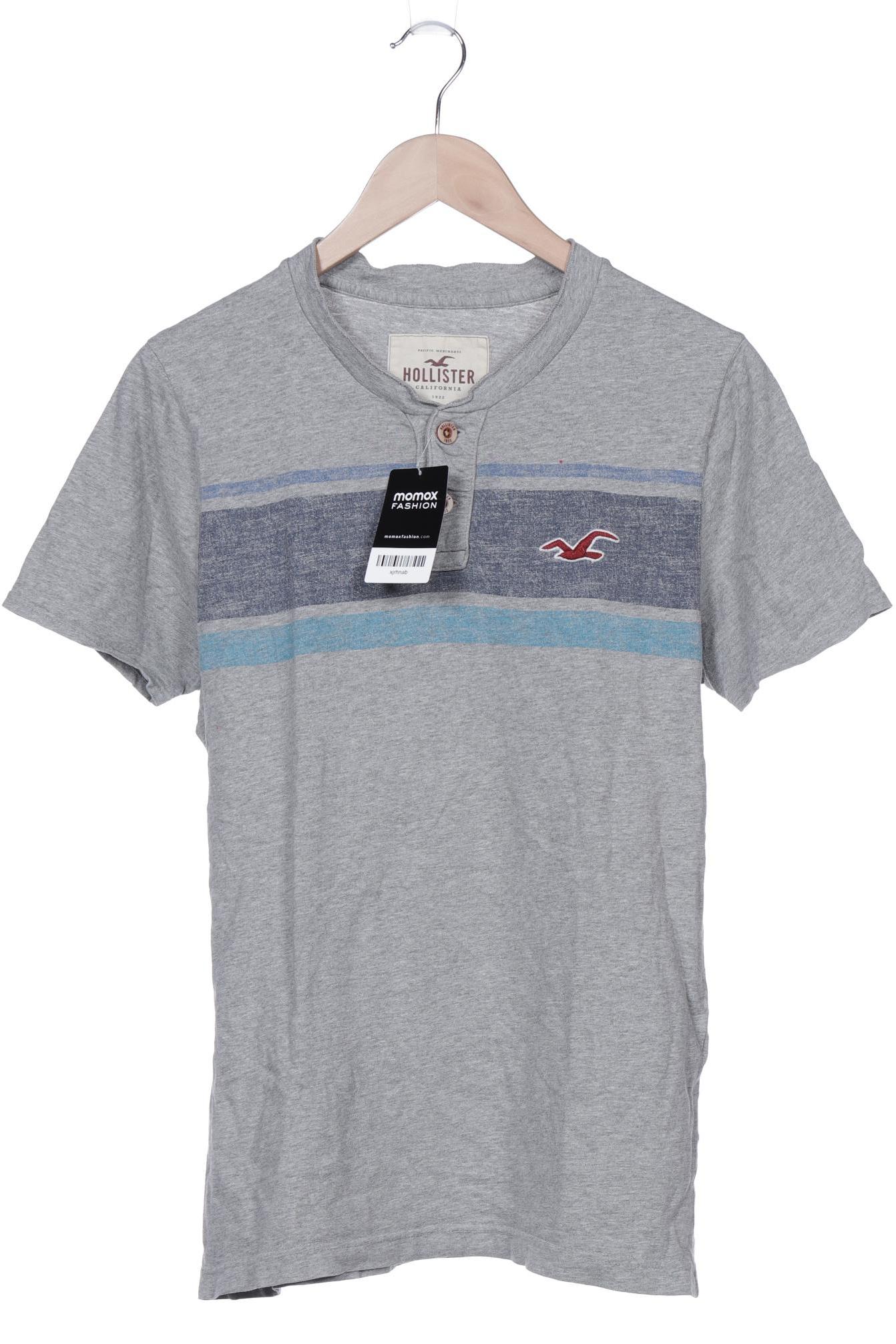 

Hollister Herren T-Shirt, grau, Gr. 48