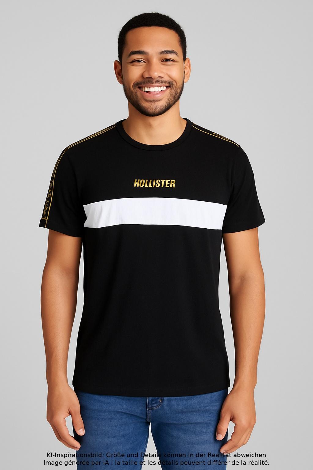 

Hollister Herren T-Shirt, mehrfarbig, Gr. 48