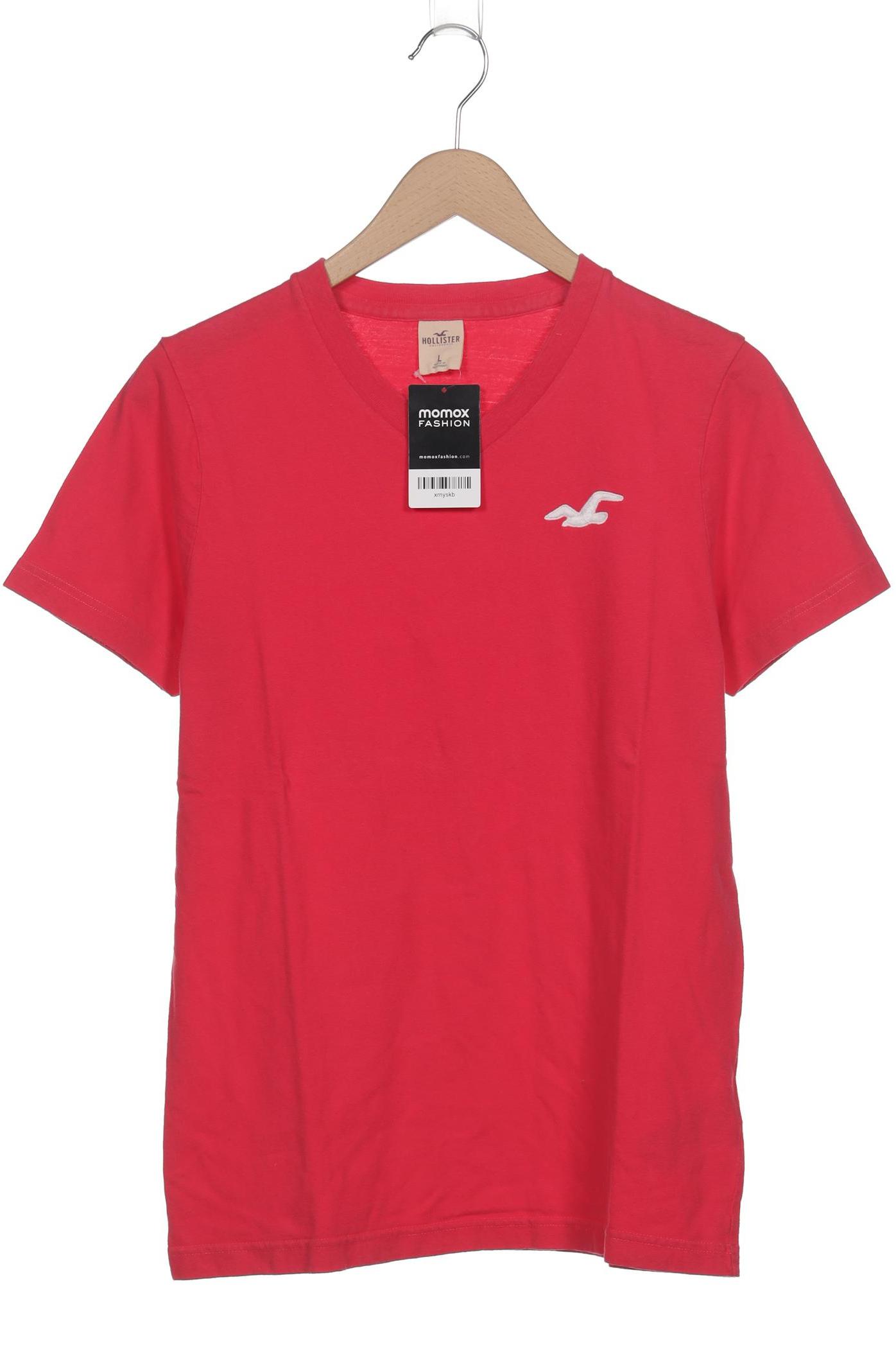 

Hollister Herren T-Shirt, pink, Gr. 52