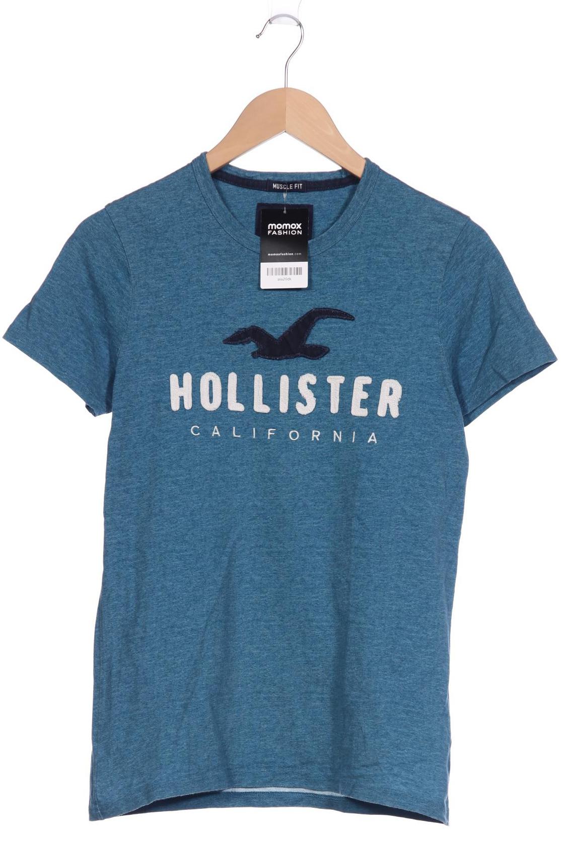 

Hollister Herren T-Shirt, blau, Gr. 46