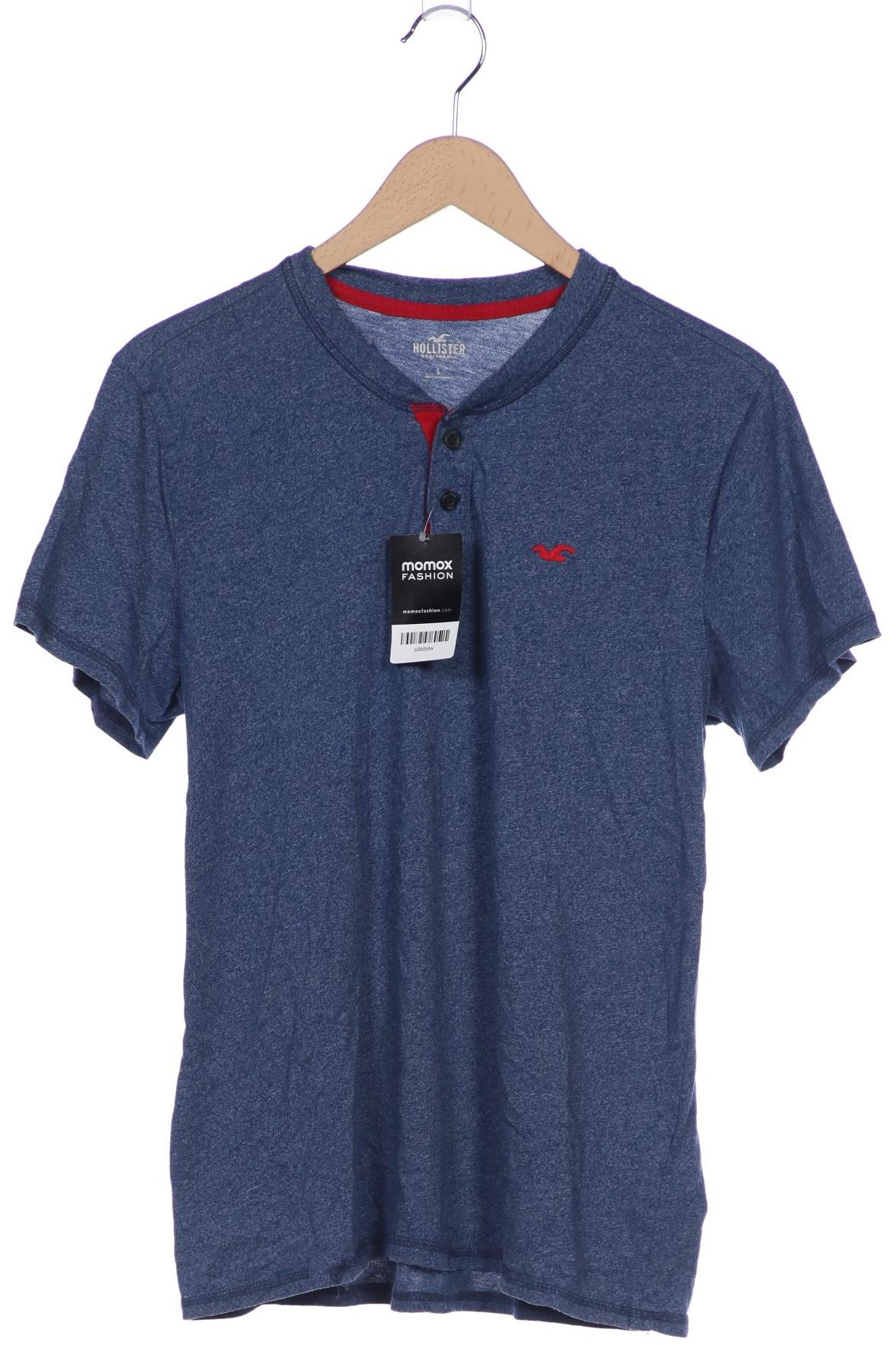 

Hollister Herren T-Shirt, blau, Gr. 52