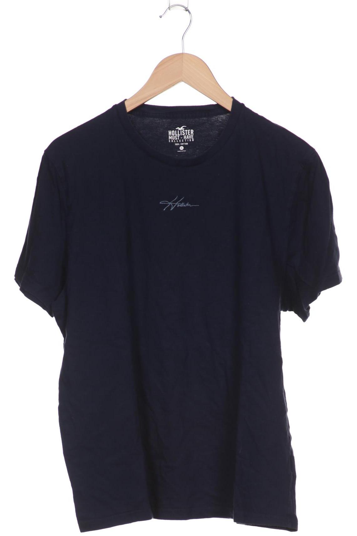 

Hollister Herren T-Shirt, marineblau