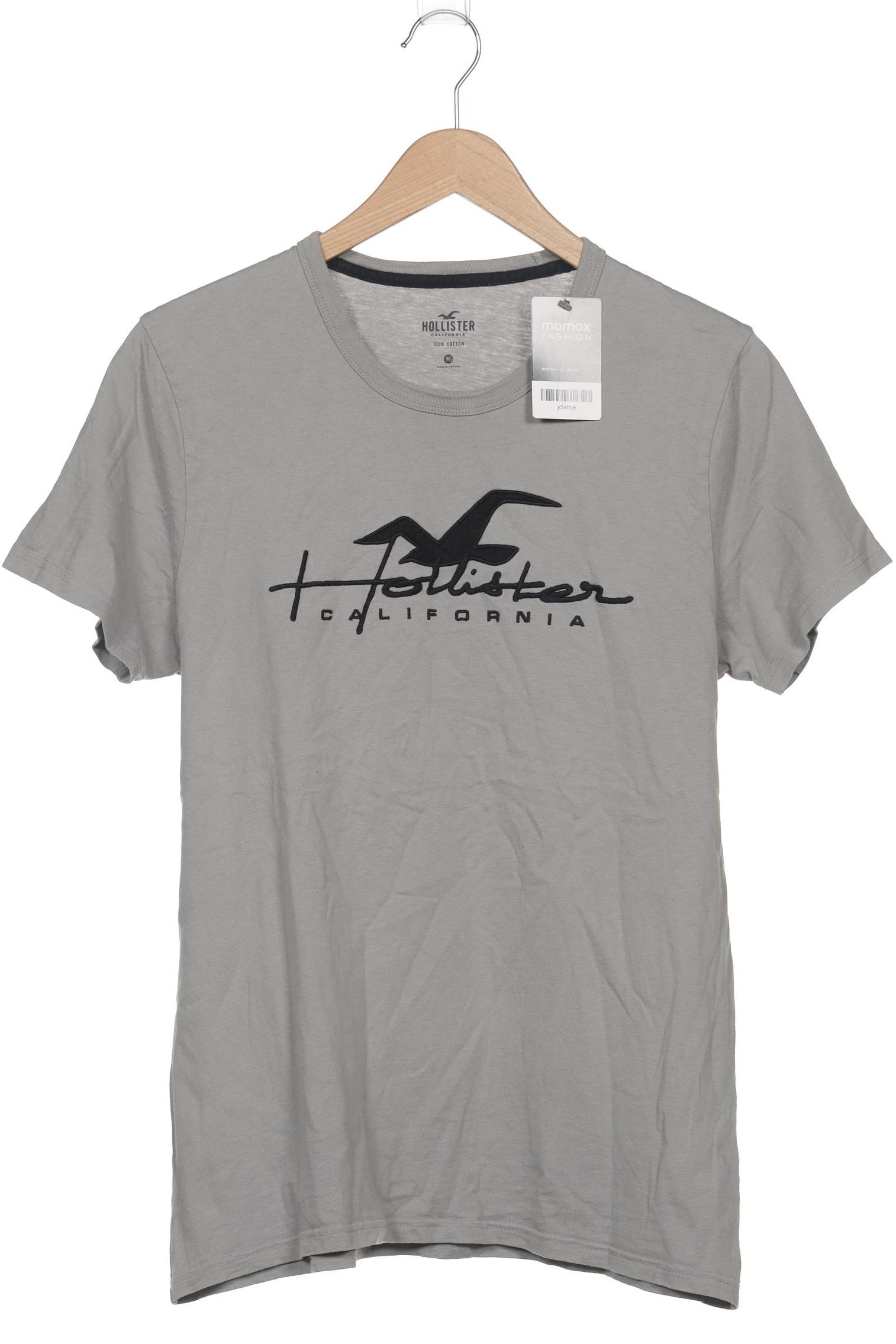 

Hollister Herren T-Shirt, grau, Gr. 48