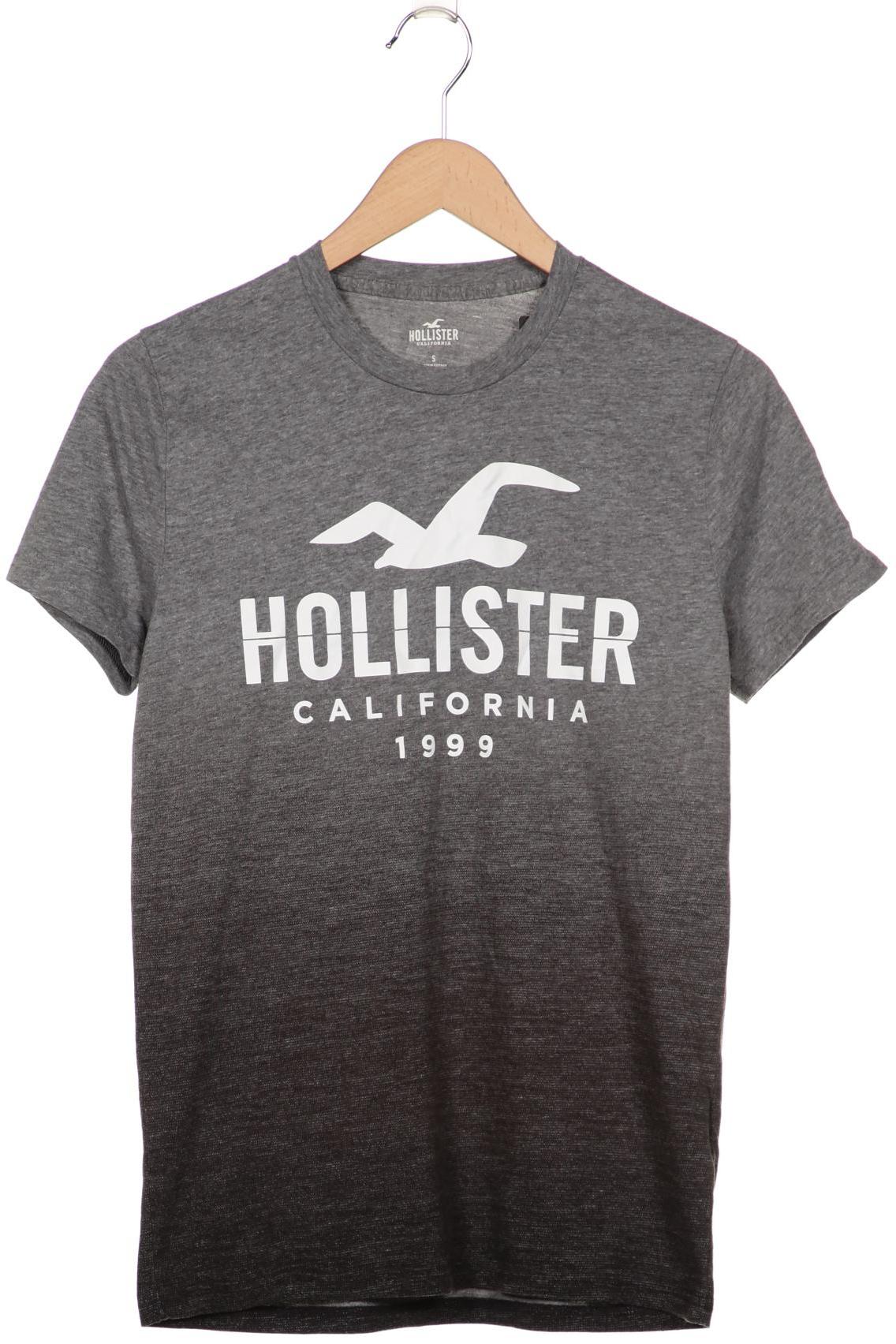 

Hollister Herren T-Shirt, grau, Gr. 46