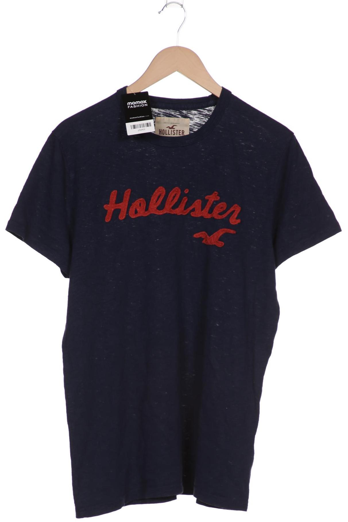 

Hollister Herren T-Shirt, marineblau