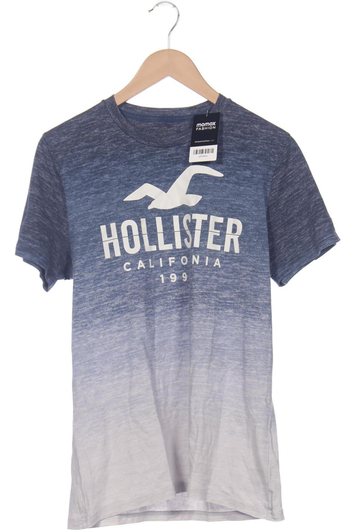 

Hollister Herren T-Shirt, blau, Gr. 52