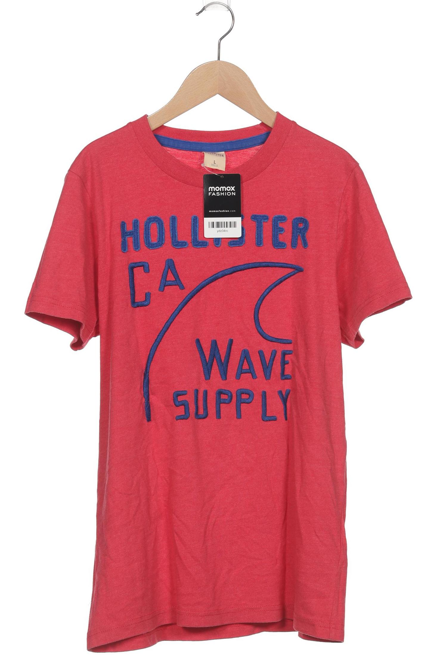 

Hollister Herren T-Shirt, rot, Gr. 52