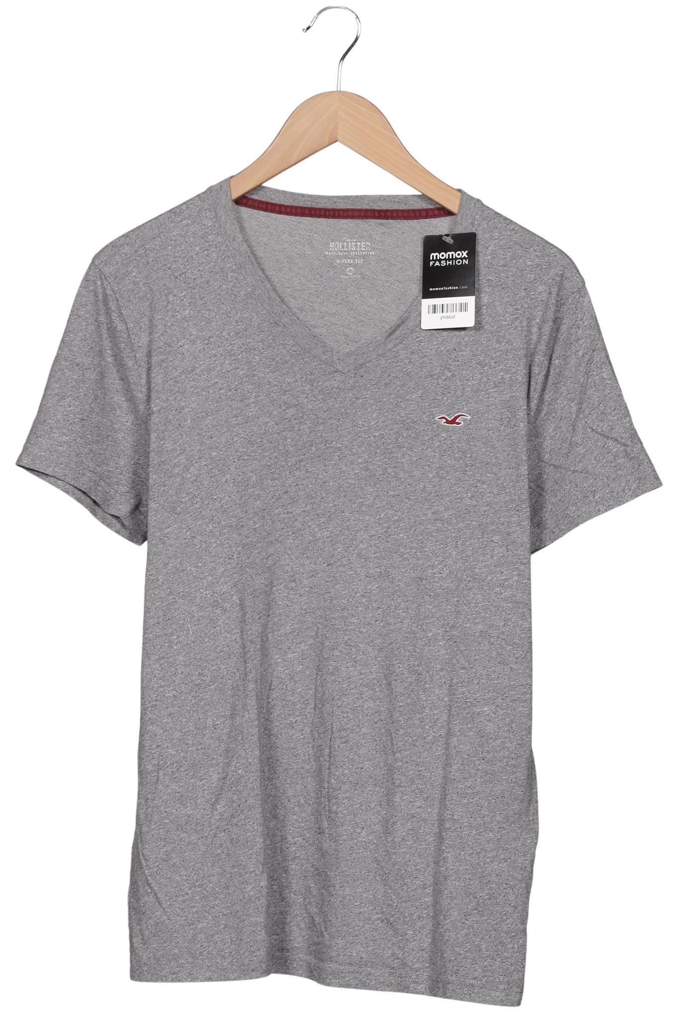 

Hollister Herren T-Shirt, grau, Gr. 48