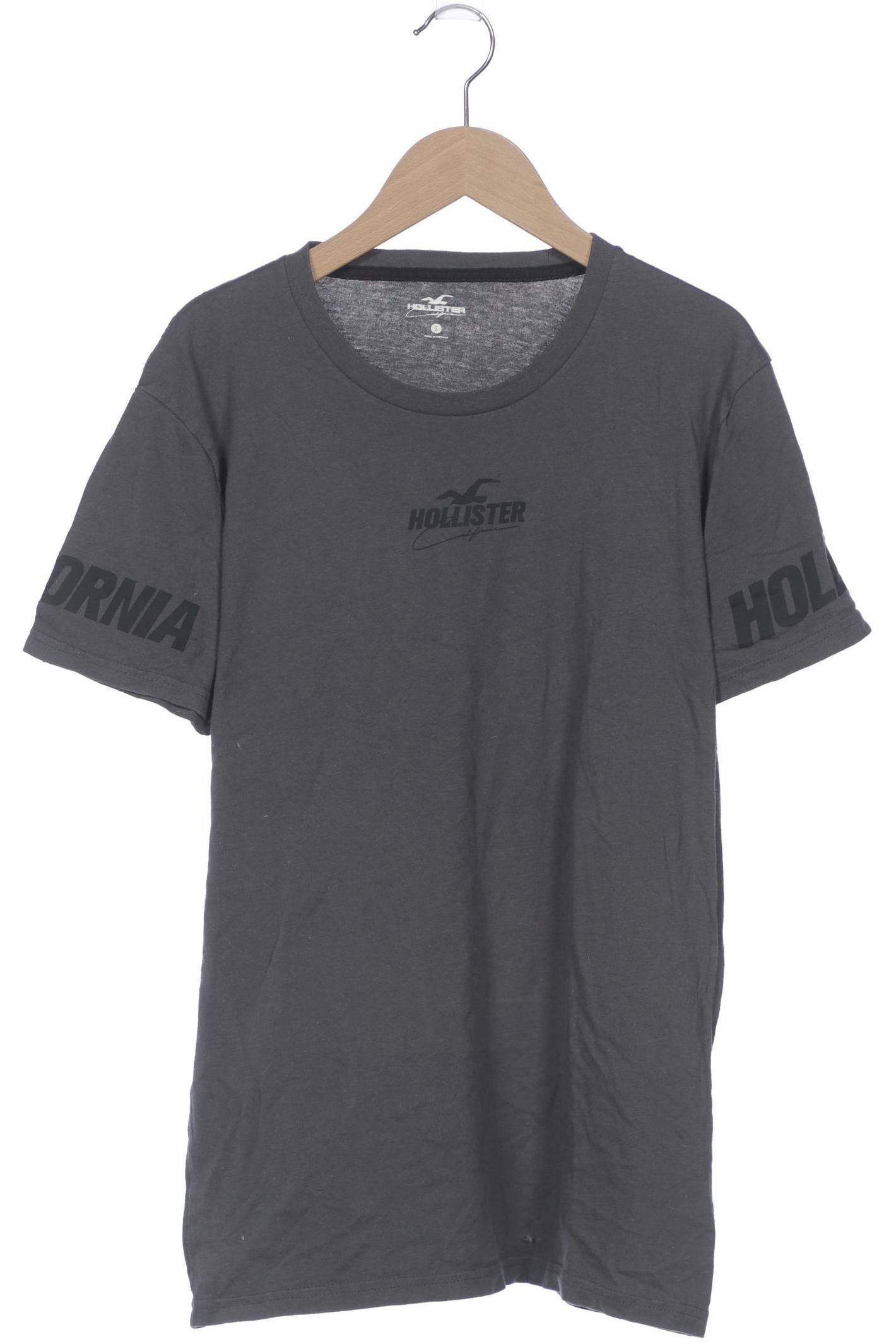 

Hollister Herren T-Shirt, grau, Gr. 46