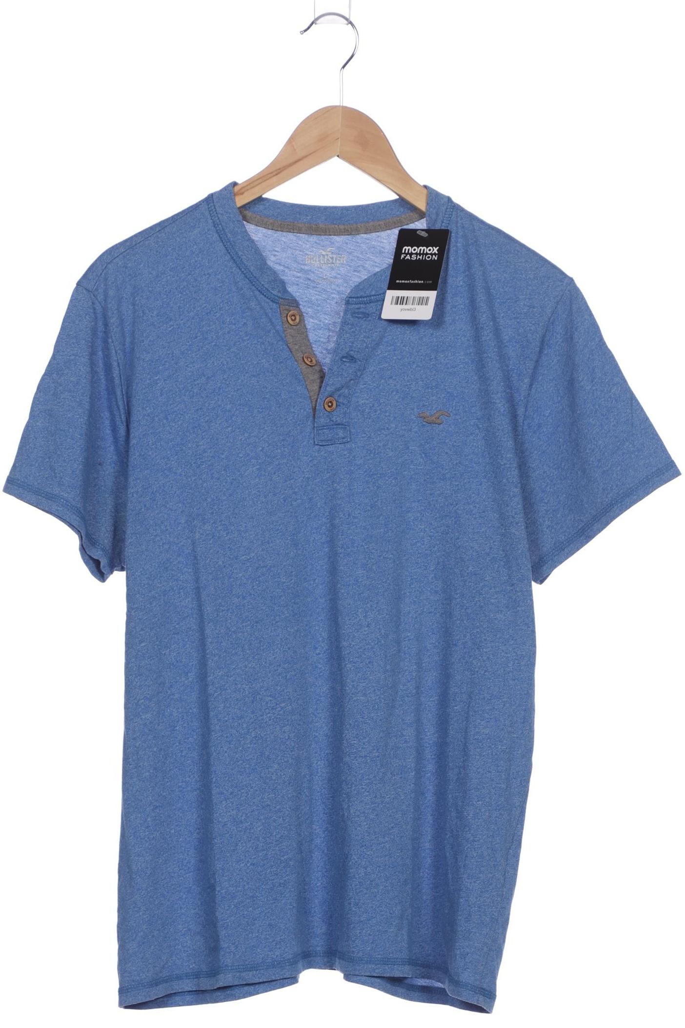 

Hollister Herren T-Shirt, blau, Gr. 52
