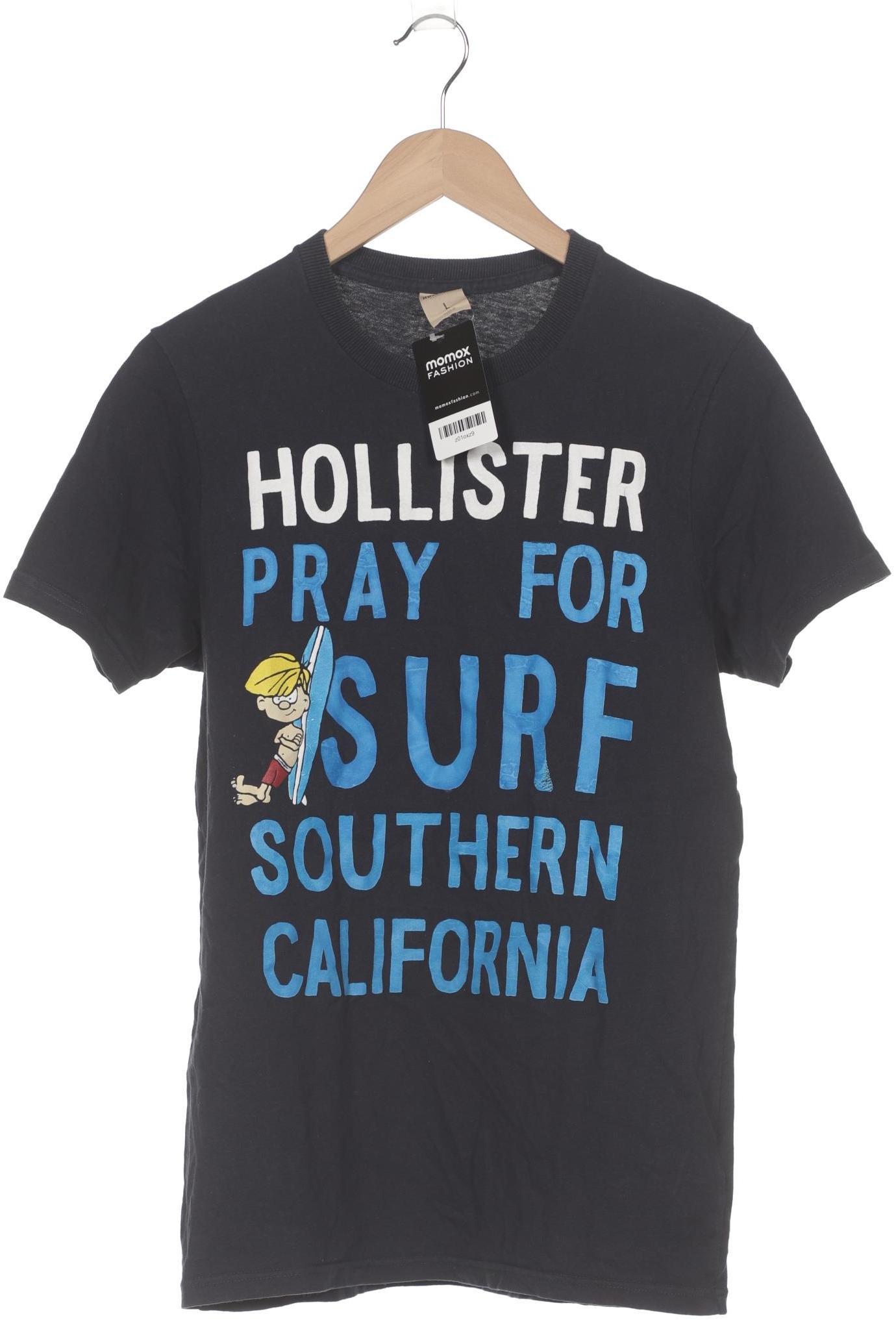 

Hollister Herren T-Shirt, marineblau, Gr. 52