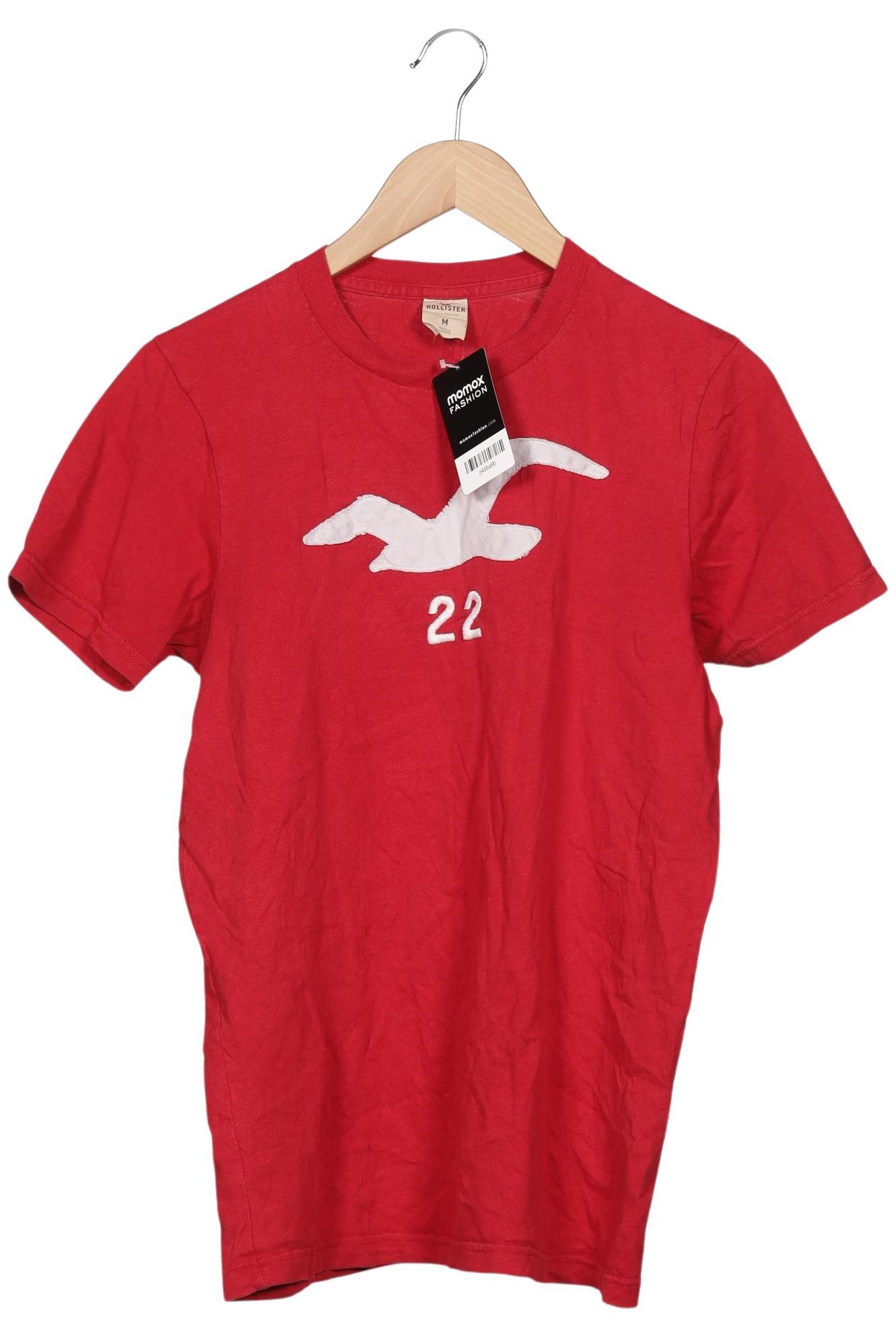 

Hollister Herren T-Shirt, rot, Gr. 48