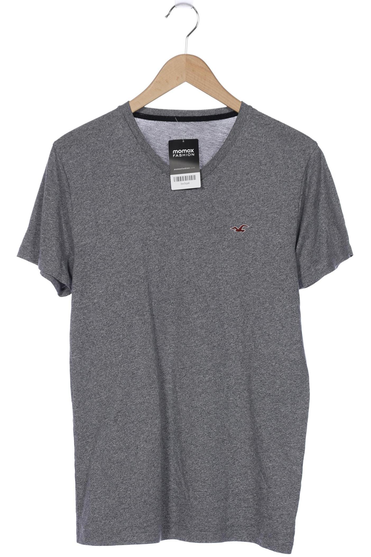 

Hollister Herren T-Shirt, grau, Gr. 48