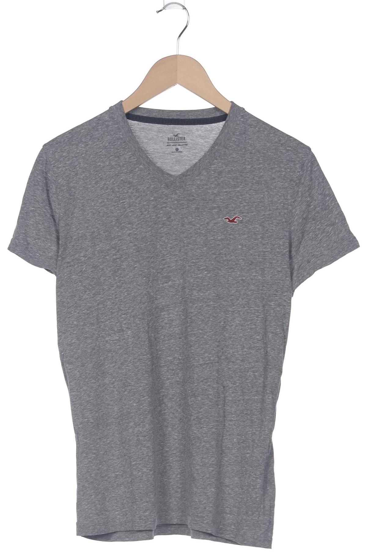 

Hollister Herren T-Shirt, grau, Gr. 46