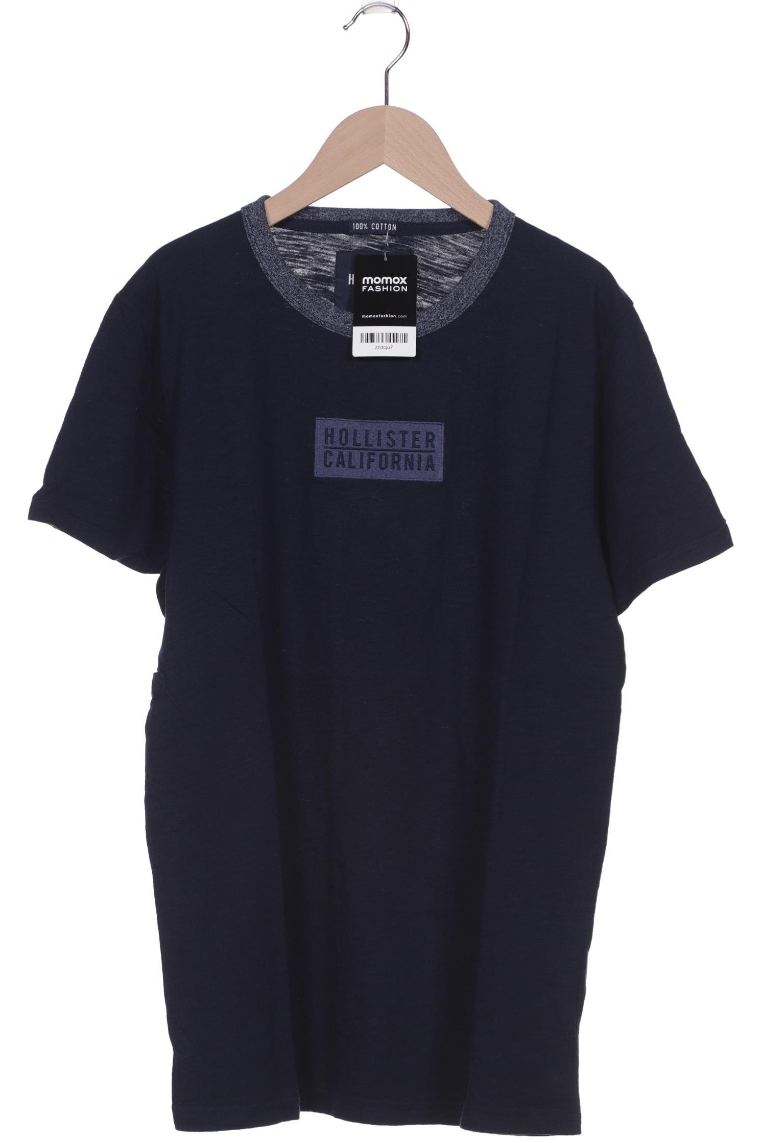 

Hollister Herren T-Shirt, marineblau