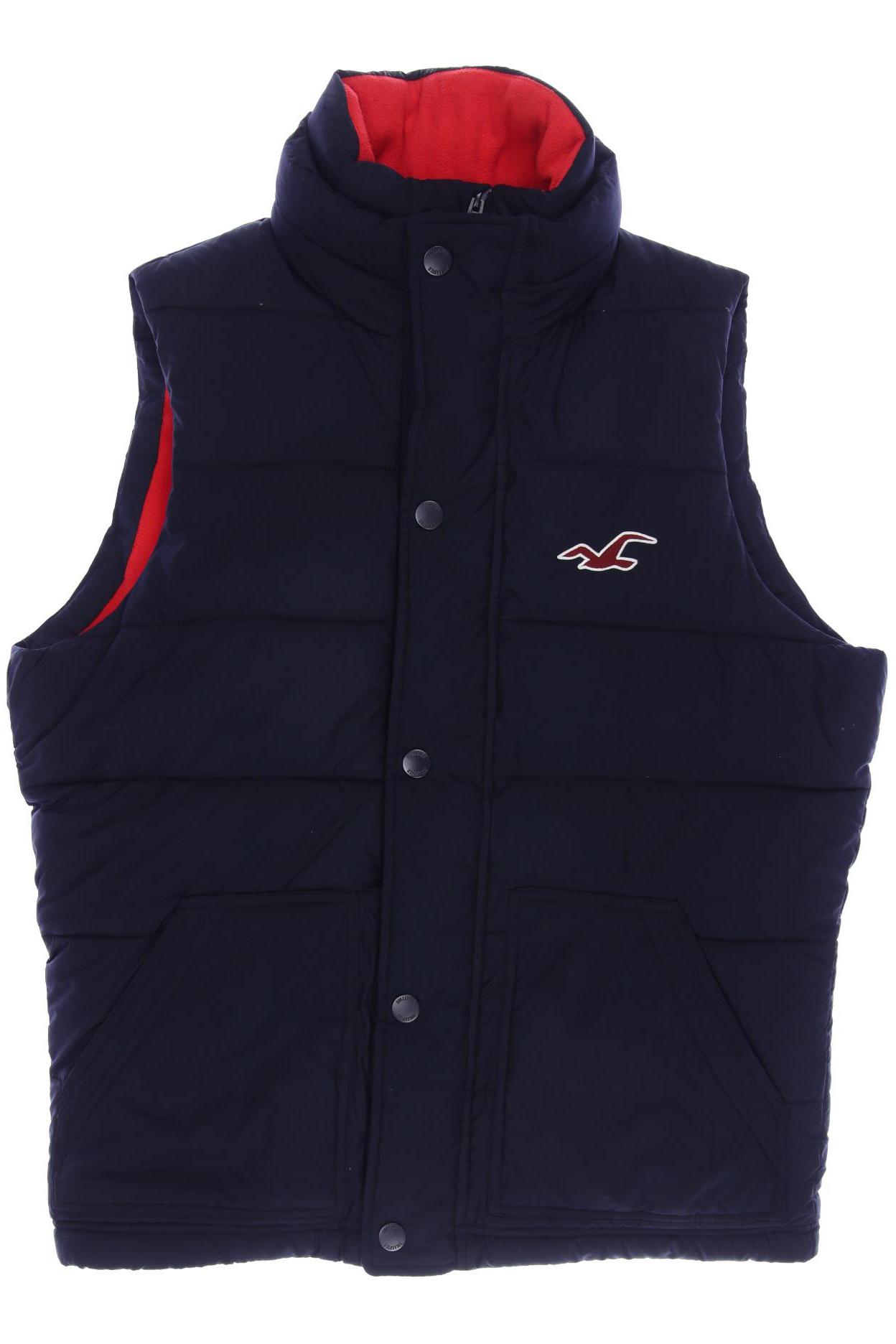 

Hollister Herren Weste, marineblau, Gr. 52