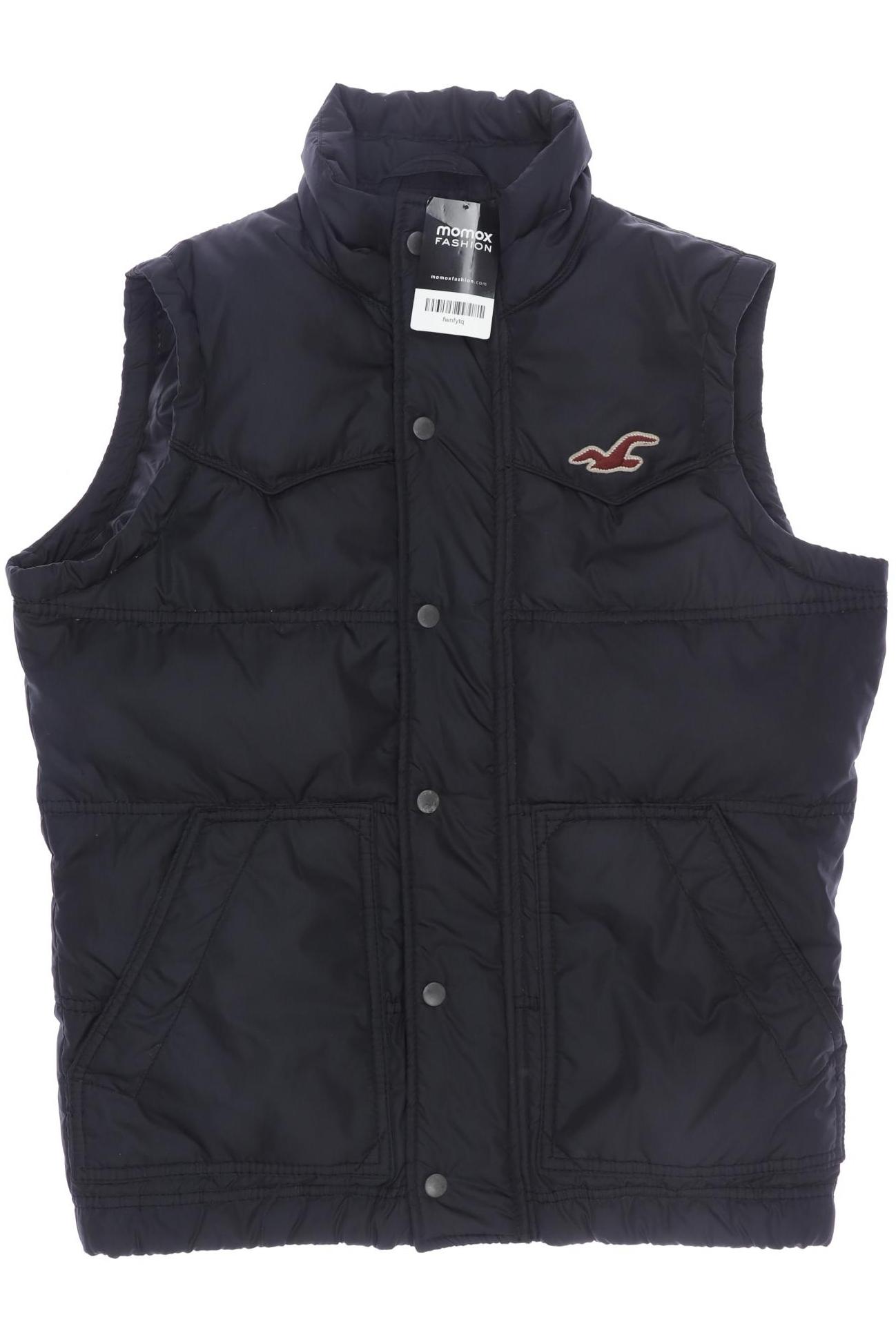 

Hollister Herren Weste, schwarz, Gr. 46