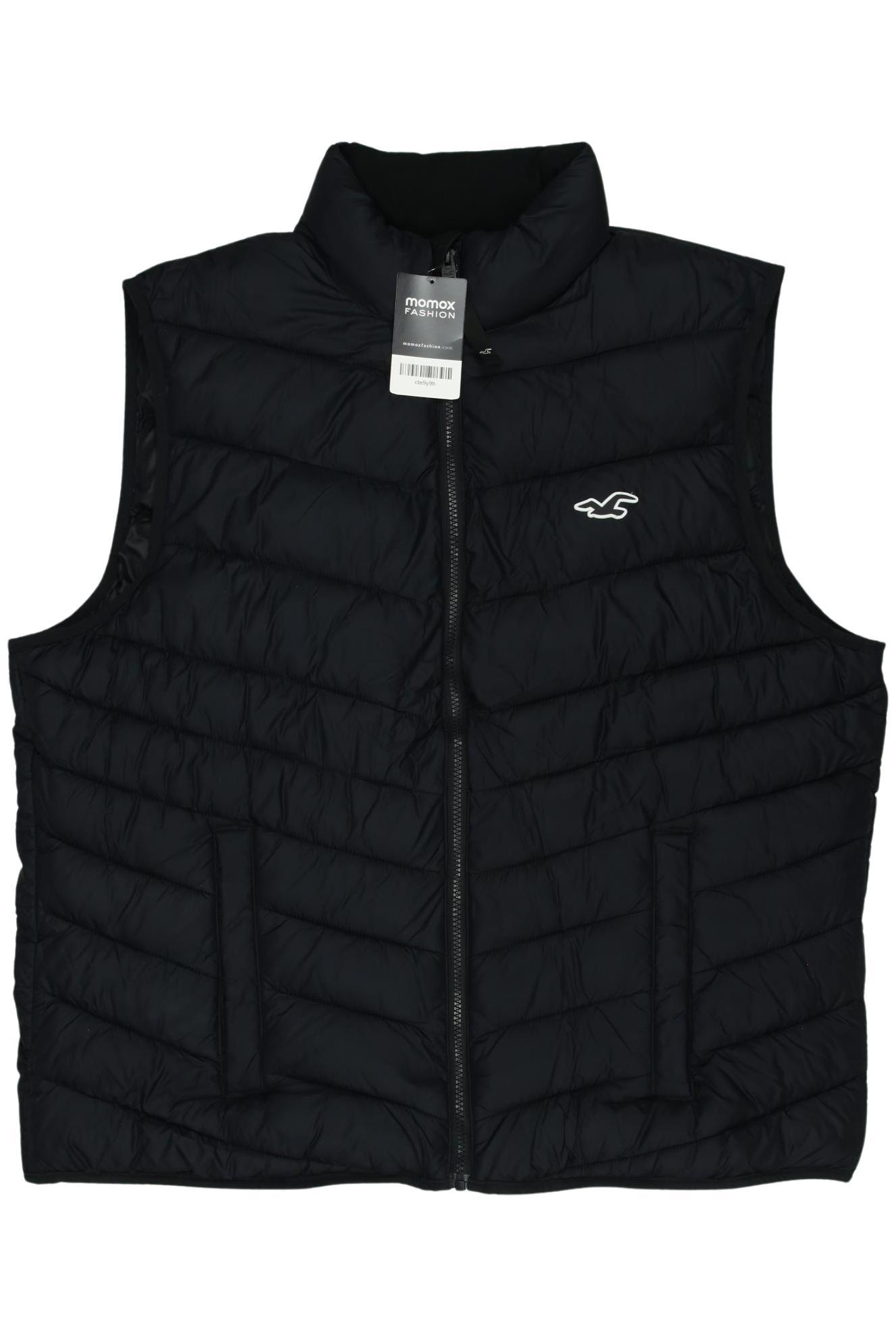 

Hollister Herren Weste, schwarz, Gr. 56