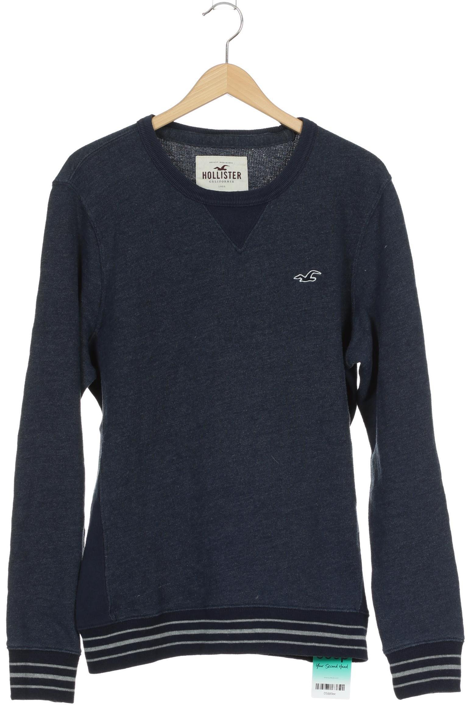 

Hollister Herren Sweatshirt, blau, Gr.