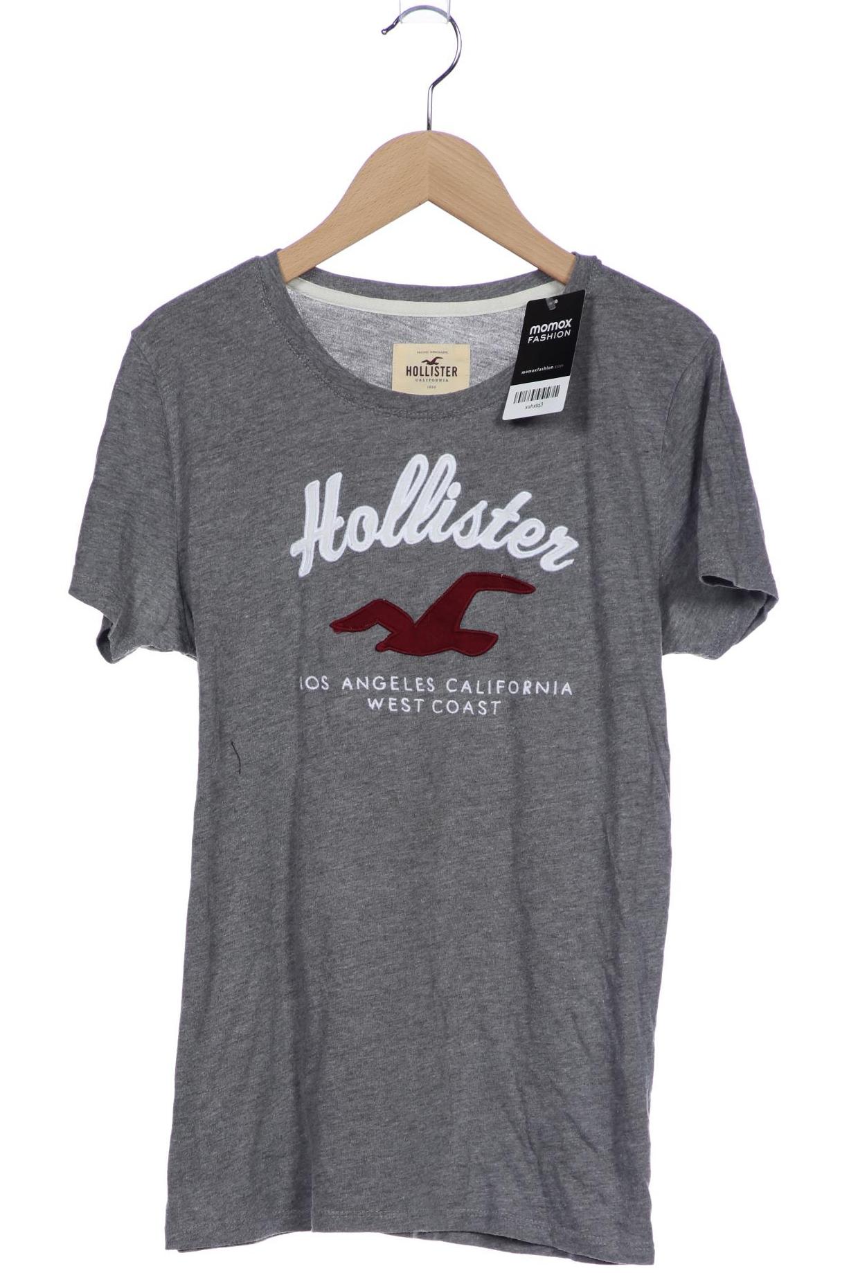 

Hollister Herren T-Shirt, grau, Gr. 146