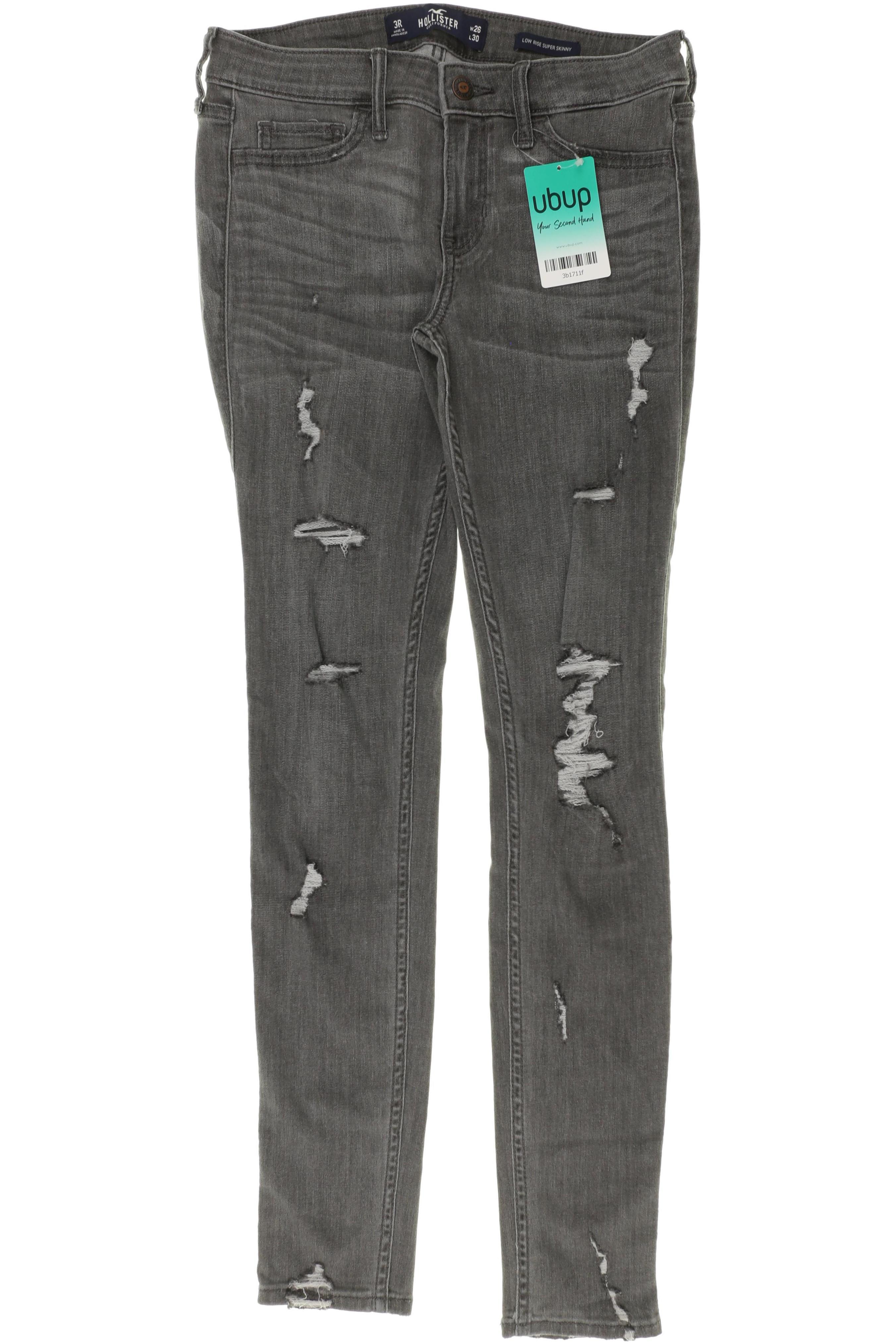 

Hollister Damen Jeans, grau, Gr. 26