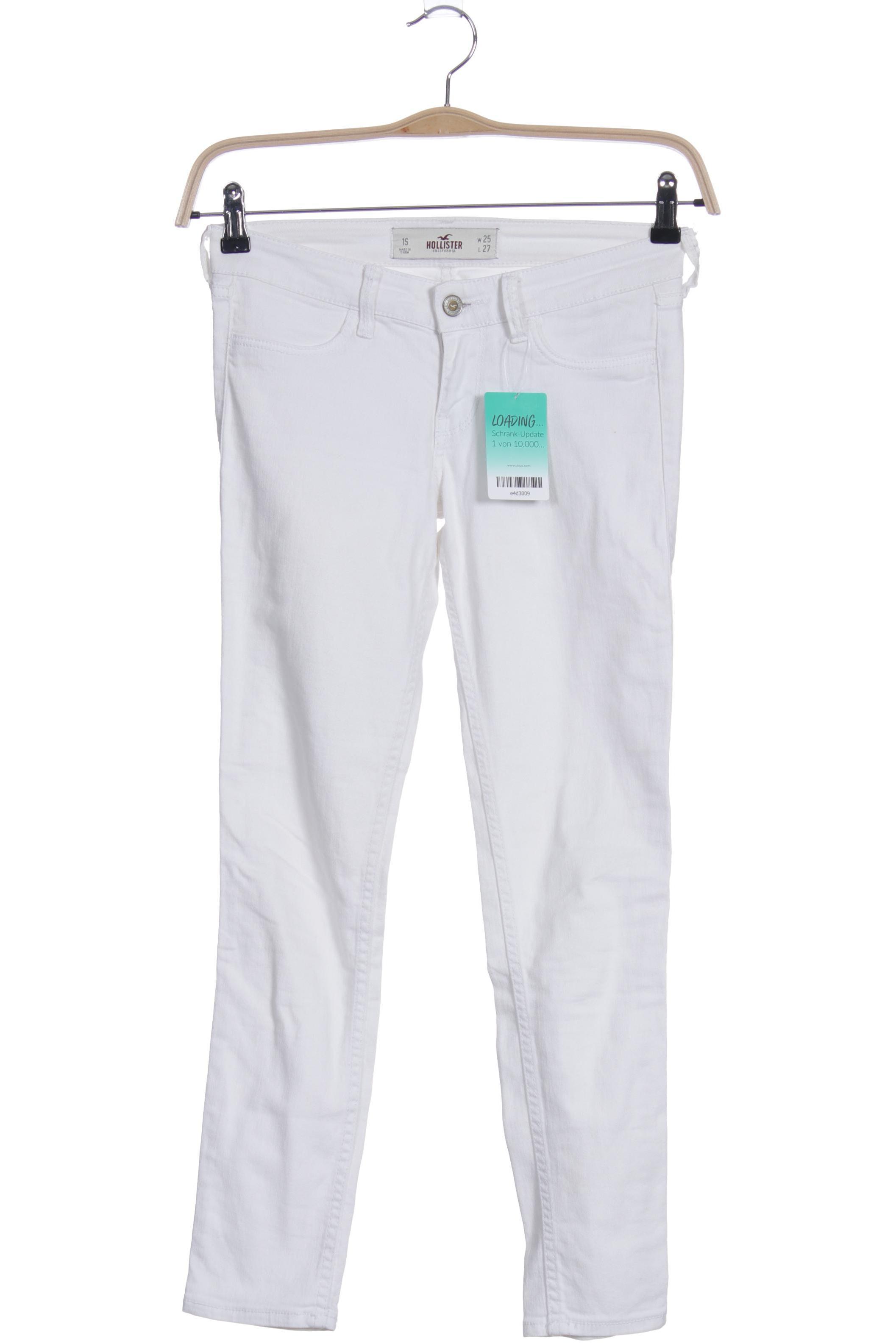

Hollister Damen Jeans, weiß, Gr. 25