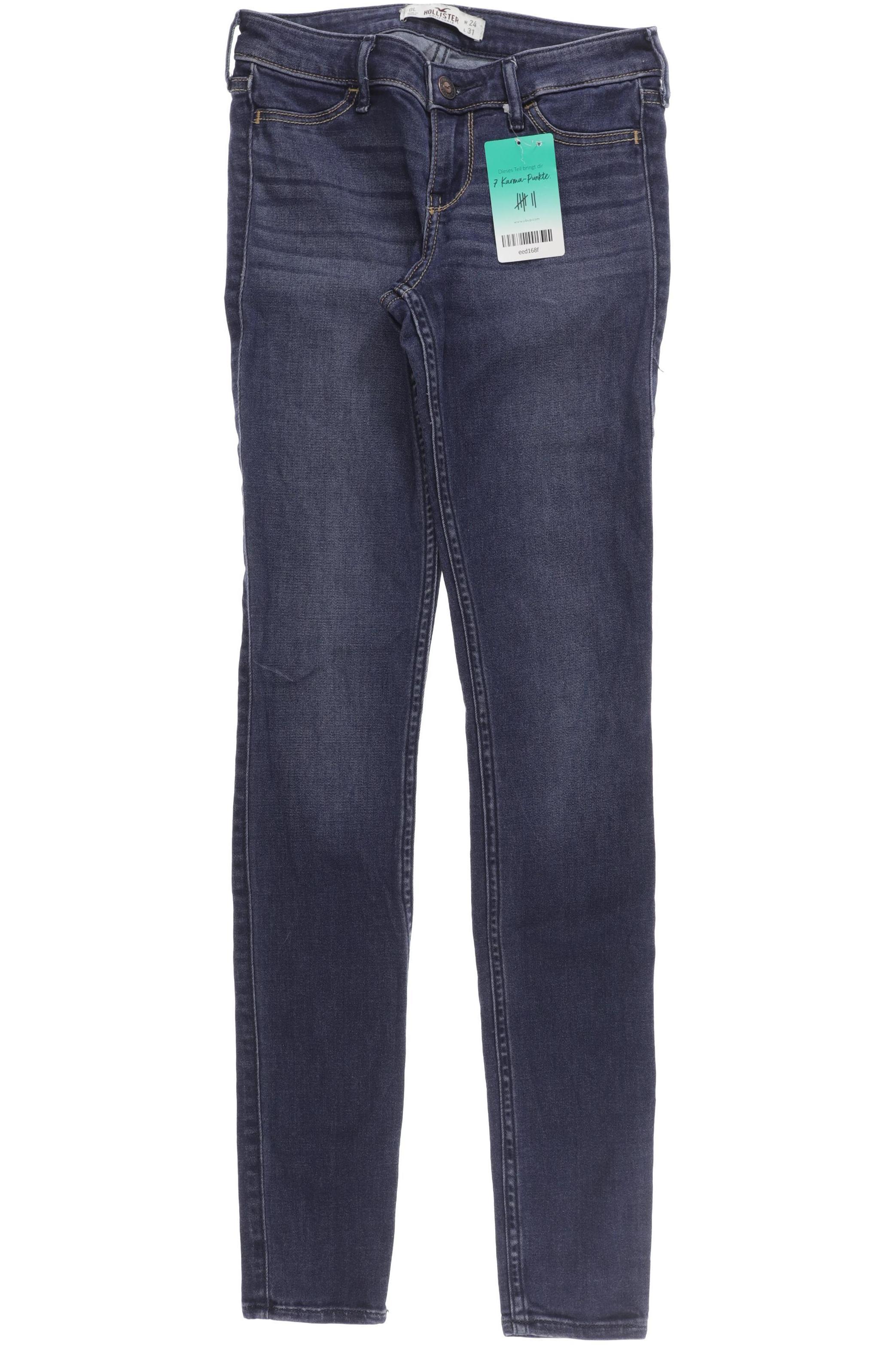 

Hollister Damen Jeans, blau, Gr. 24