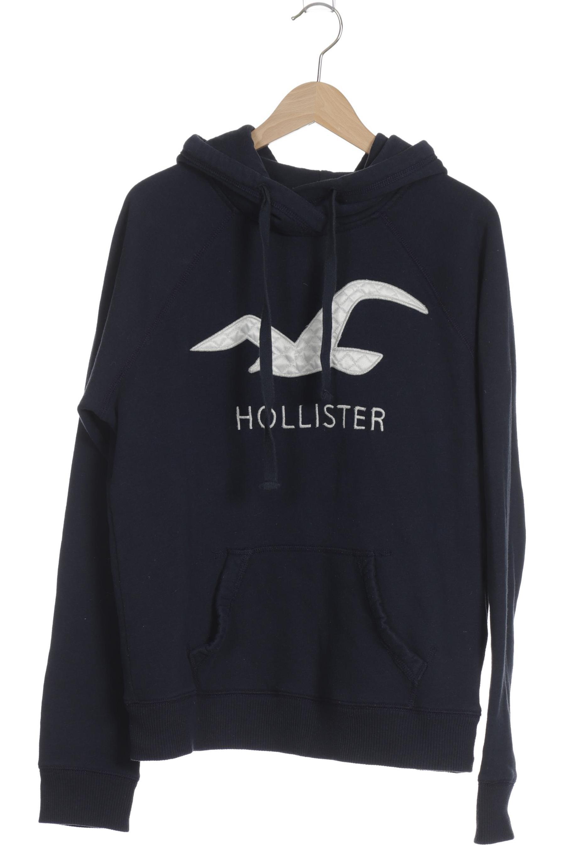 

Hollister Damen Kapuzenpullover, blau, Gr.