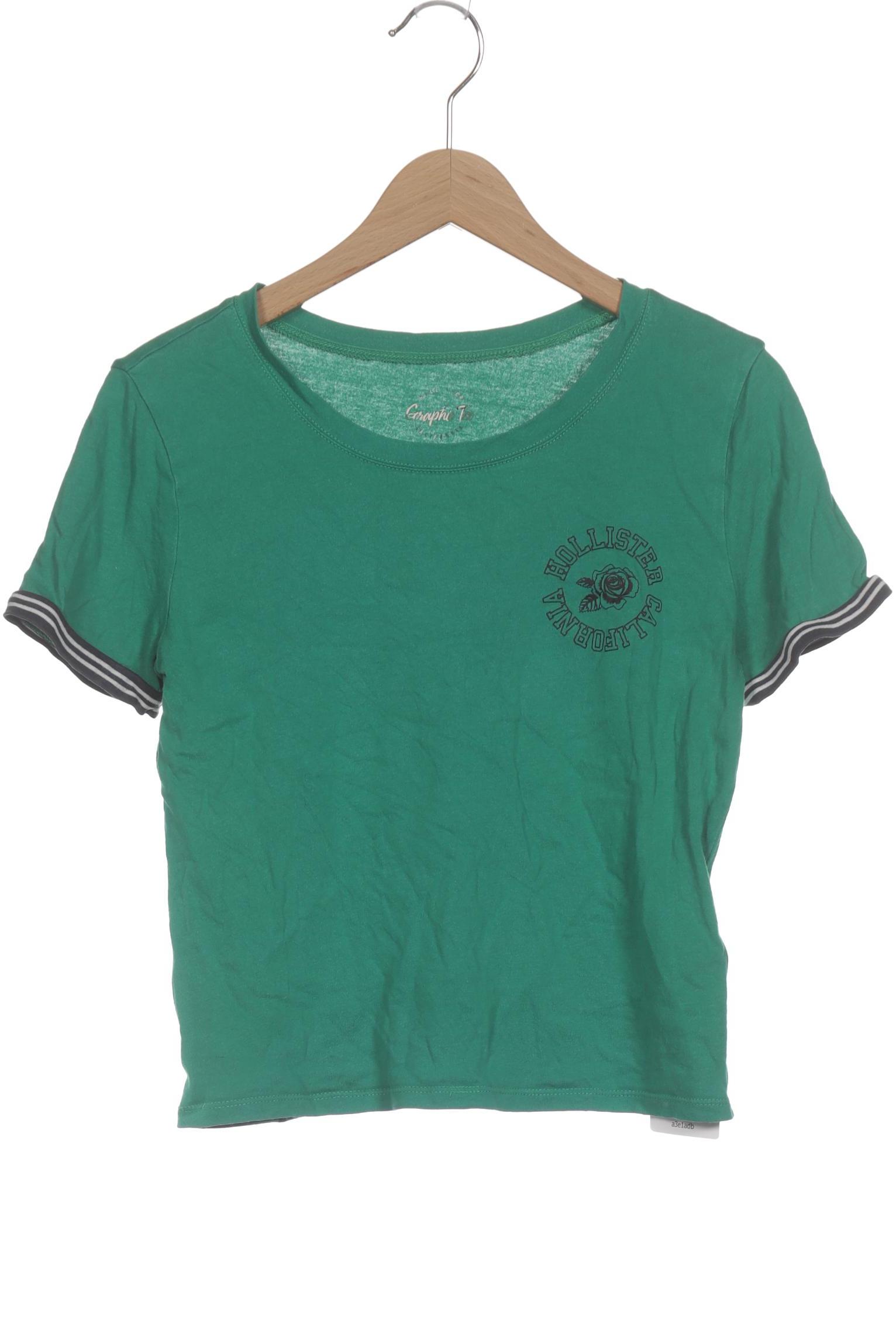 

Hollister Damen T-Shirt, grün, Gr. 122