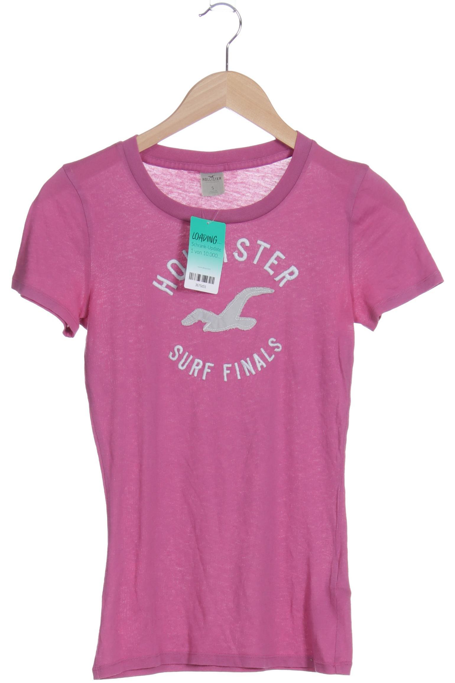 

Hollister Damen T-Shirt, pink, Gr. 134